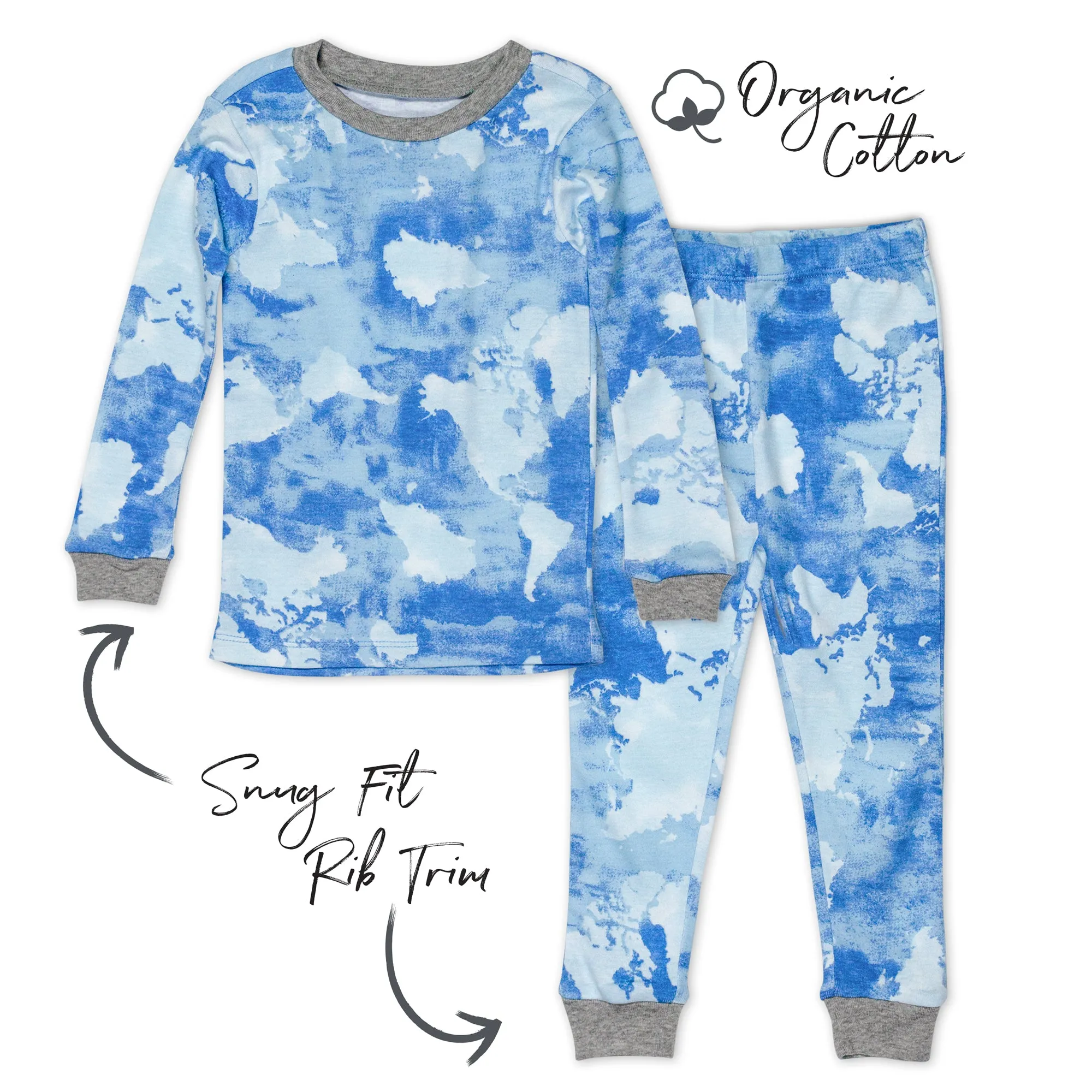 2-Piece Organic Cotton Pajamas