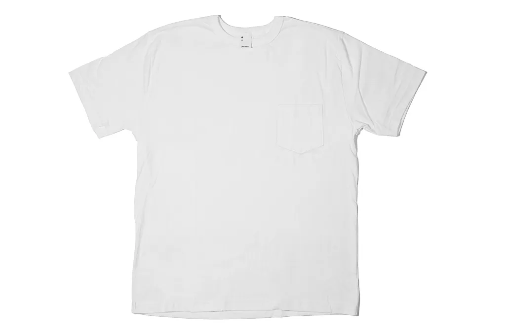 3sixteen T-Shirts w/ Pima Cotton 2-Pack - White w/ Pocket Pima