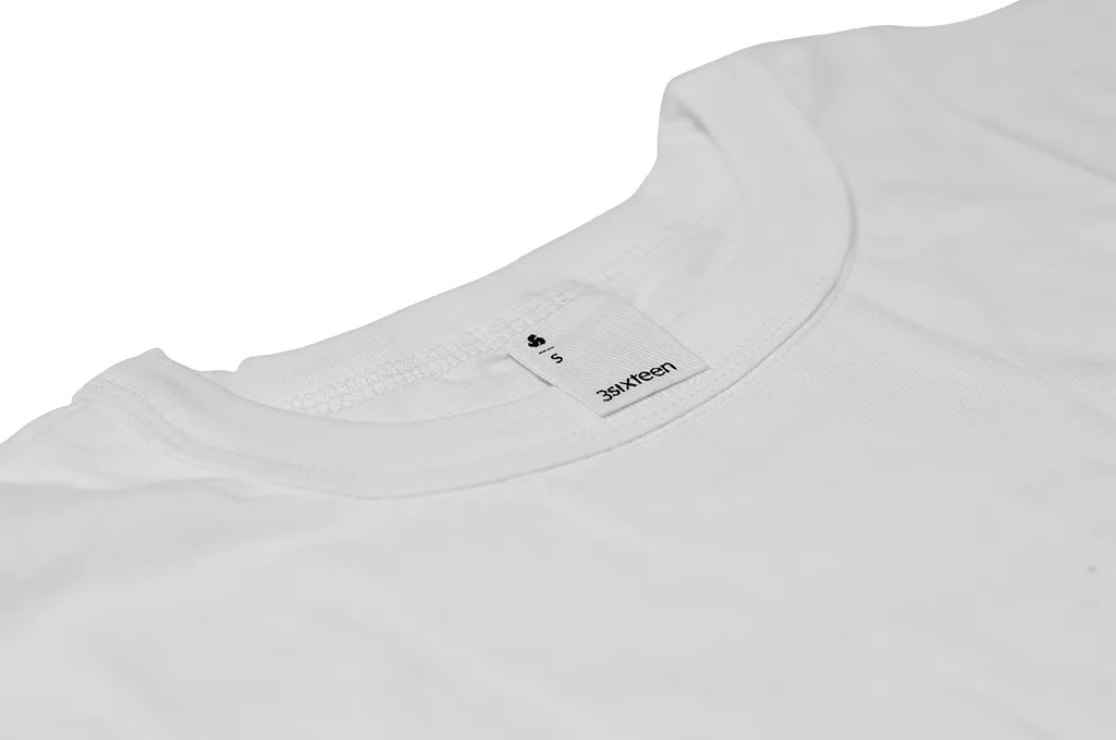 3sixteen T-Shirts w/ Pima Cotton 2-Pack - White w/ Pocket Pima