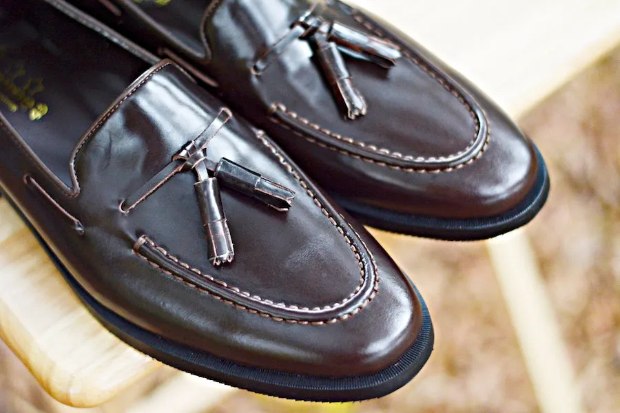 503 Tassel Loafer Dark Brown-Black