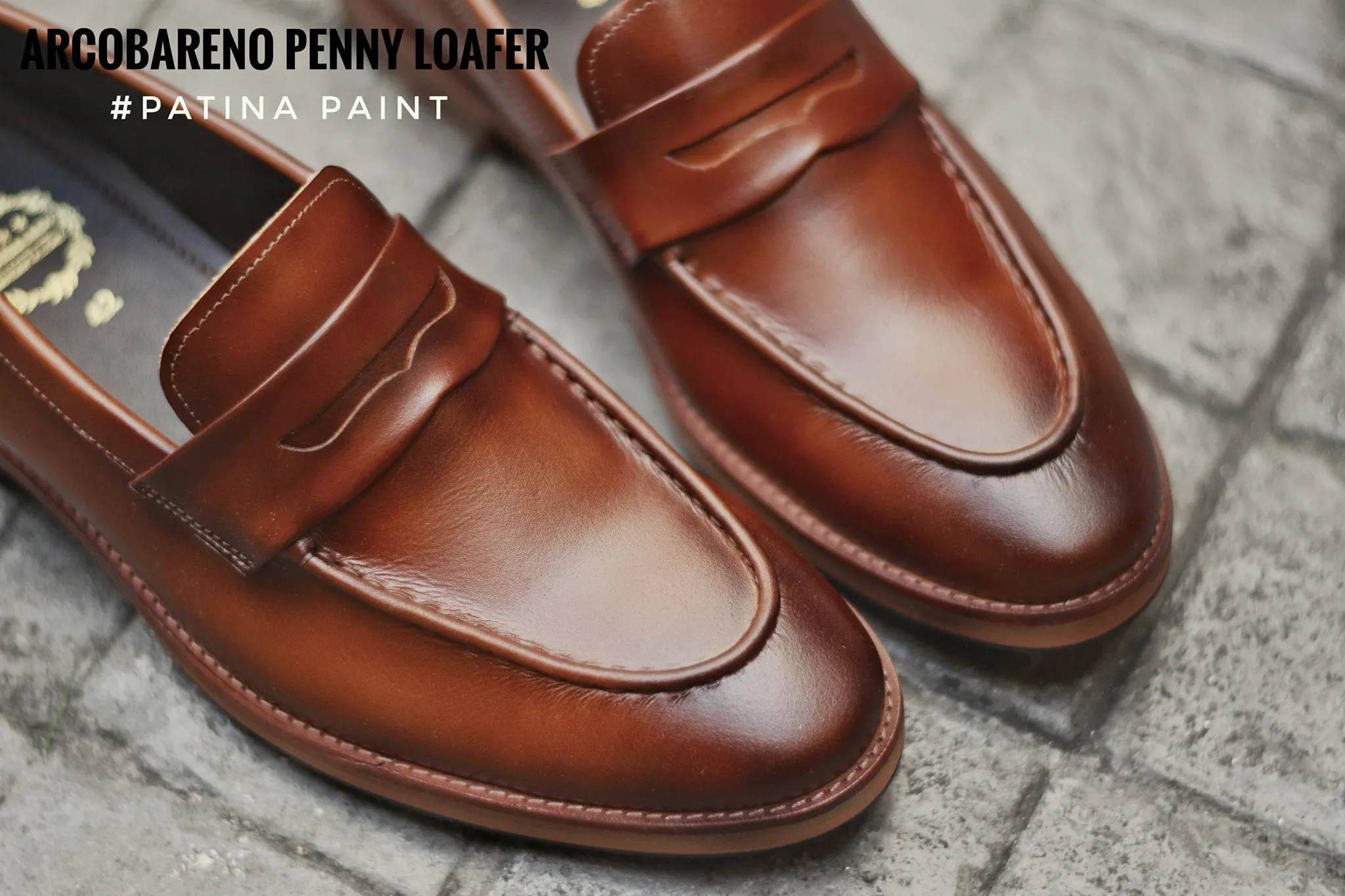 509 Penny Loafer Painted Caramel