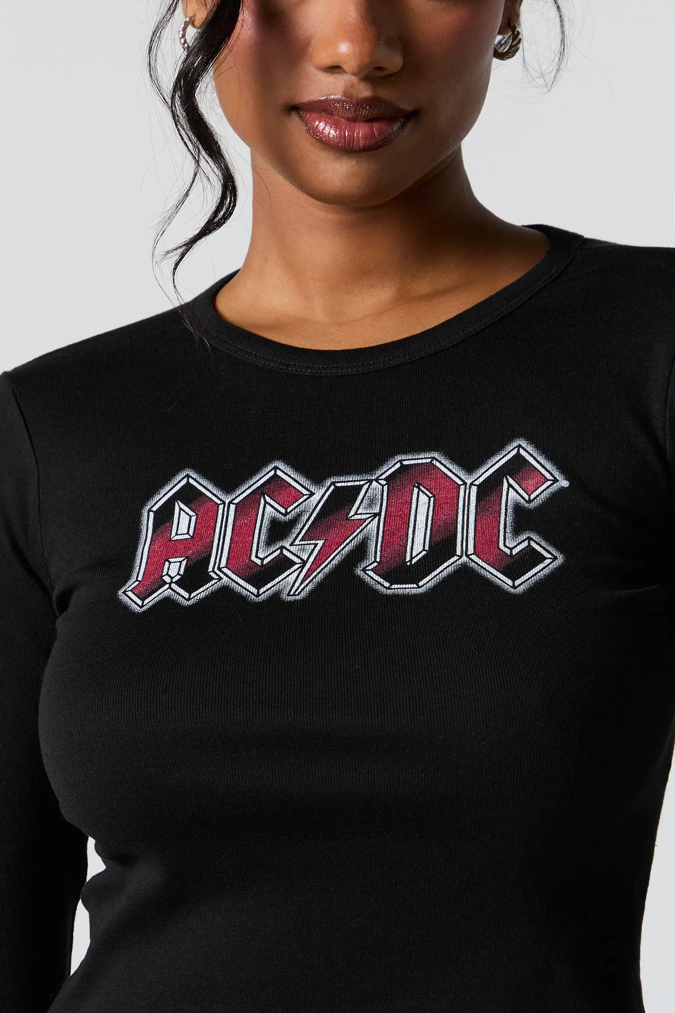 ACDC Graphic Long Sleeve Top