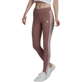 Adidas Women's Adicolor Classics 3 Stripes Tight Leggings - Purple