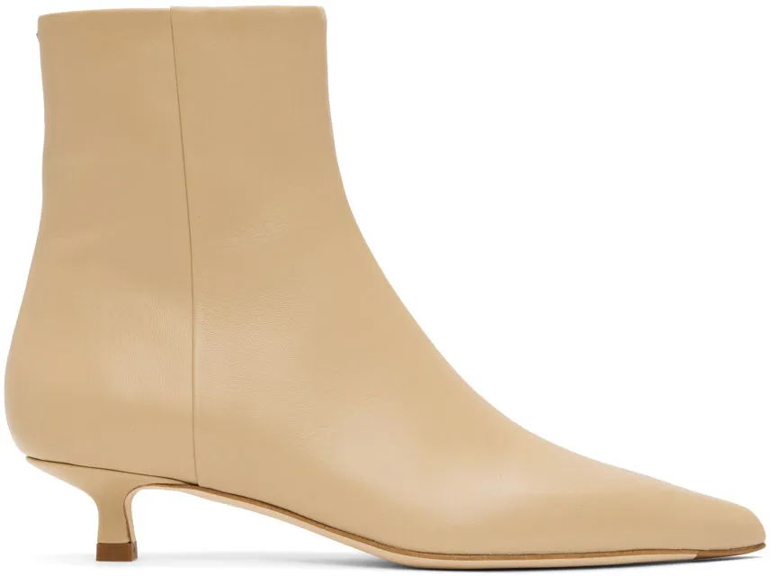 Aeyde Beige Sofie Boots