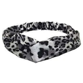 Animal Print Knot Headband