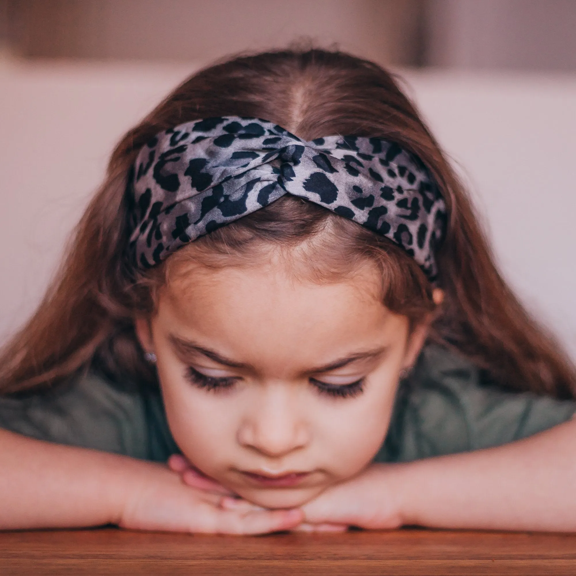 Animal Print Knot Headband