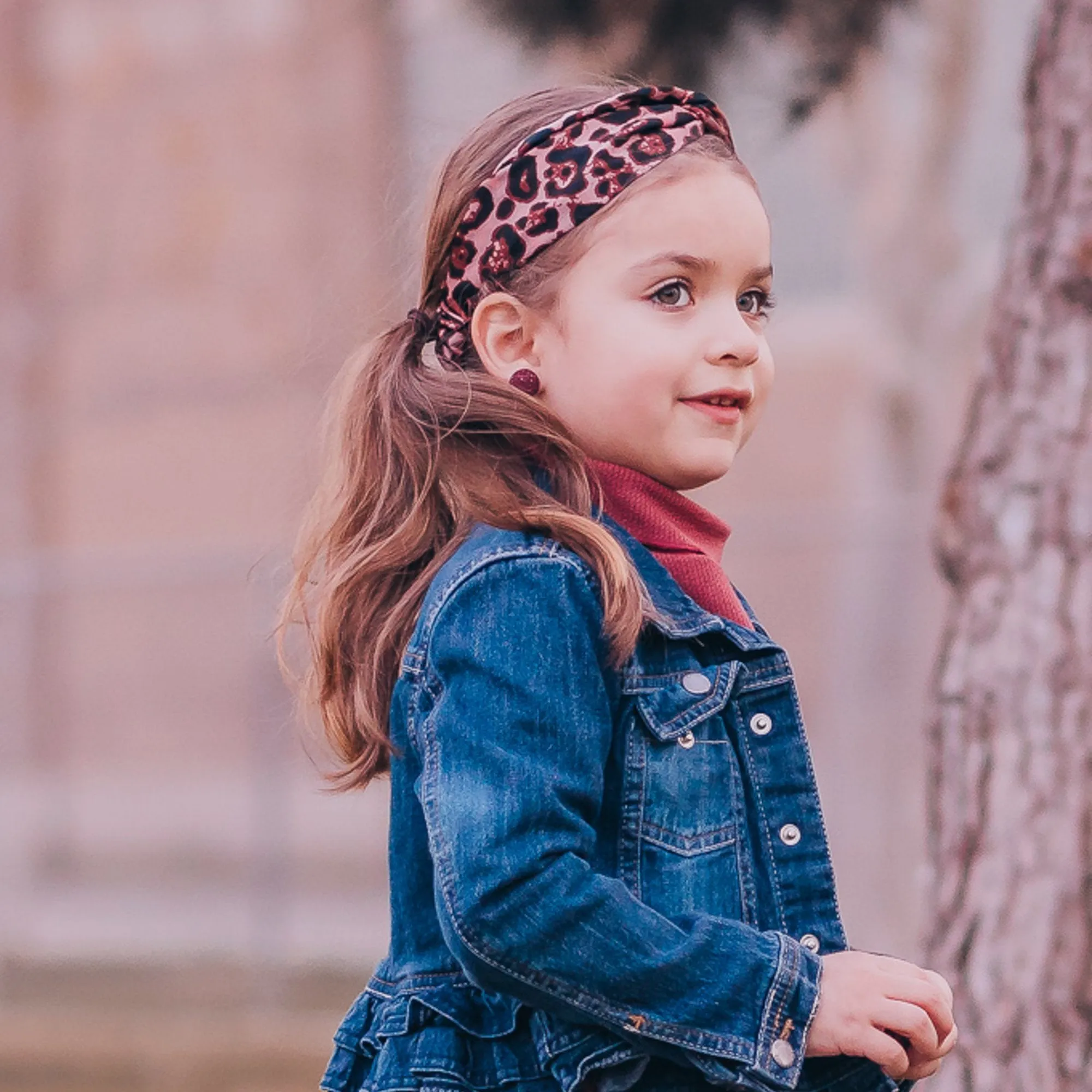 Animal Print Knot Headband