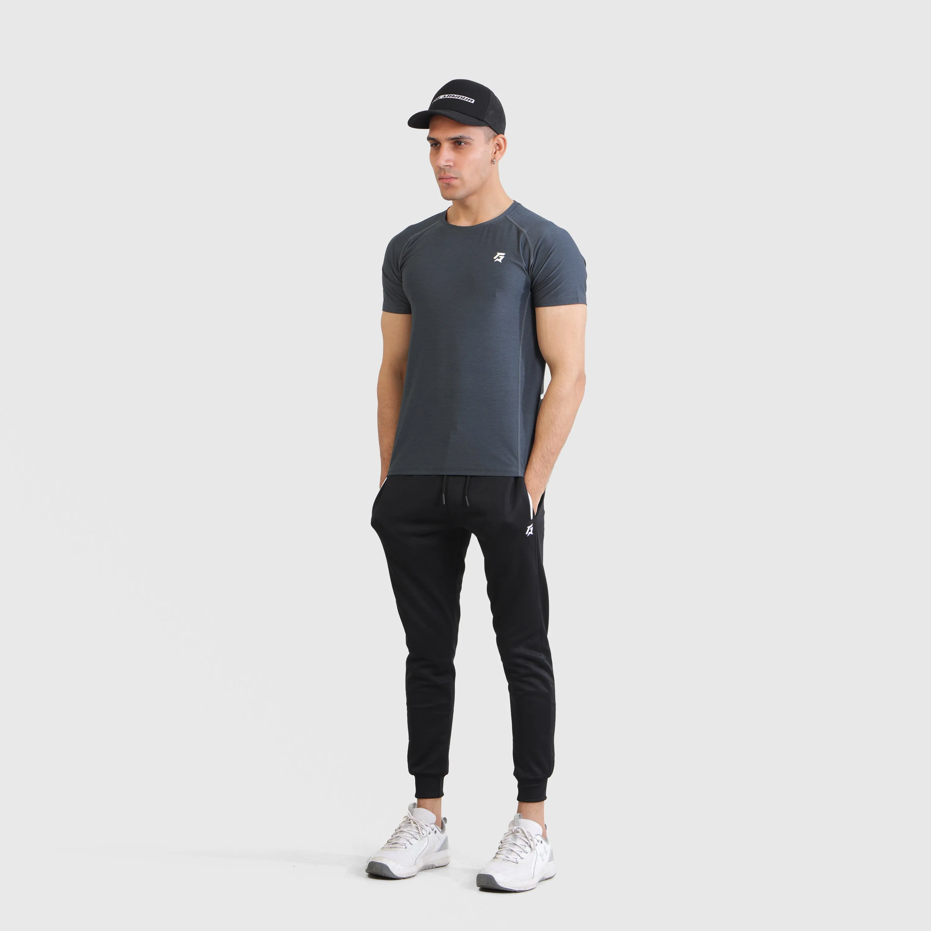 Assist Tee (Charcoal)