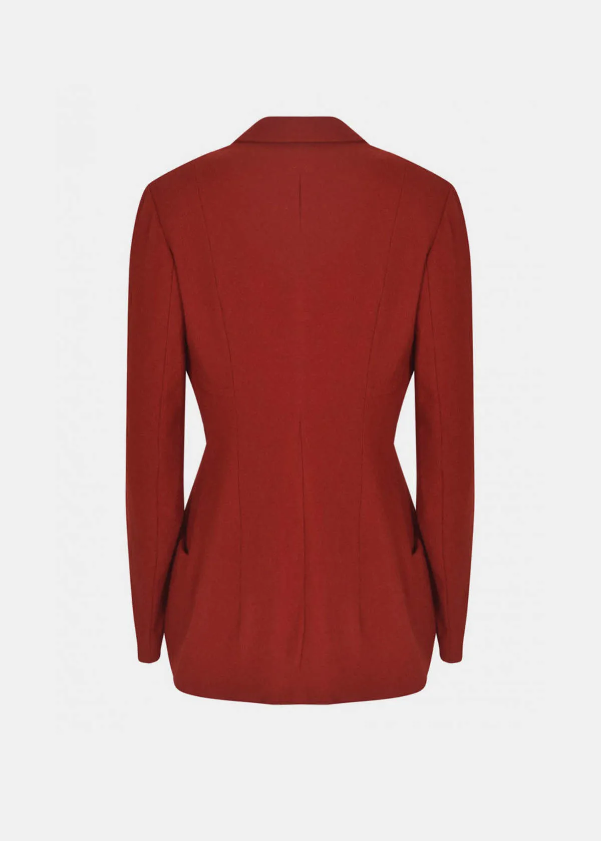 Asymmetric Jacket - Red