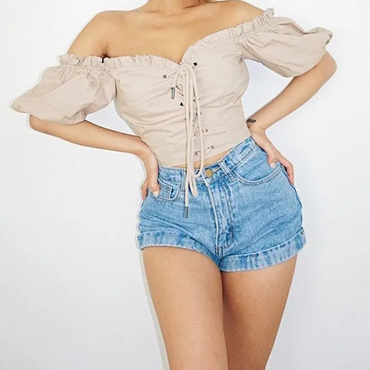 BERENICEA OFF SHOULDER TOP