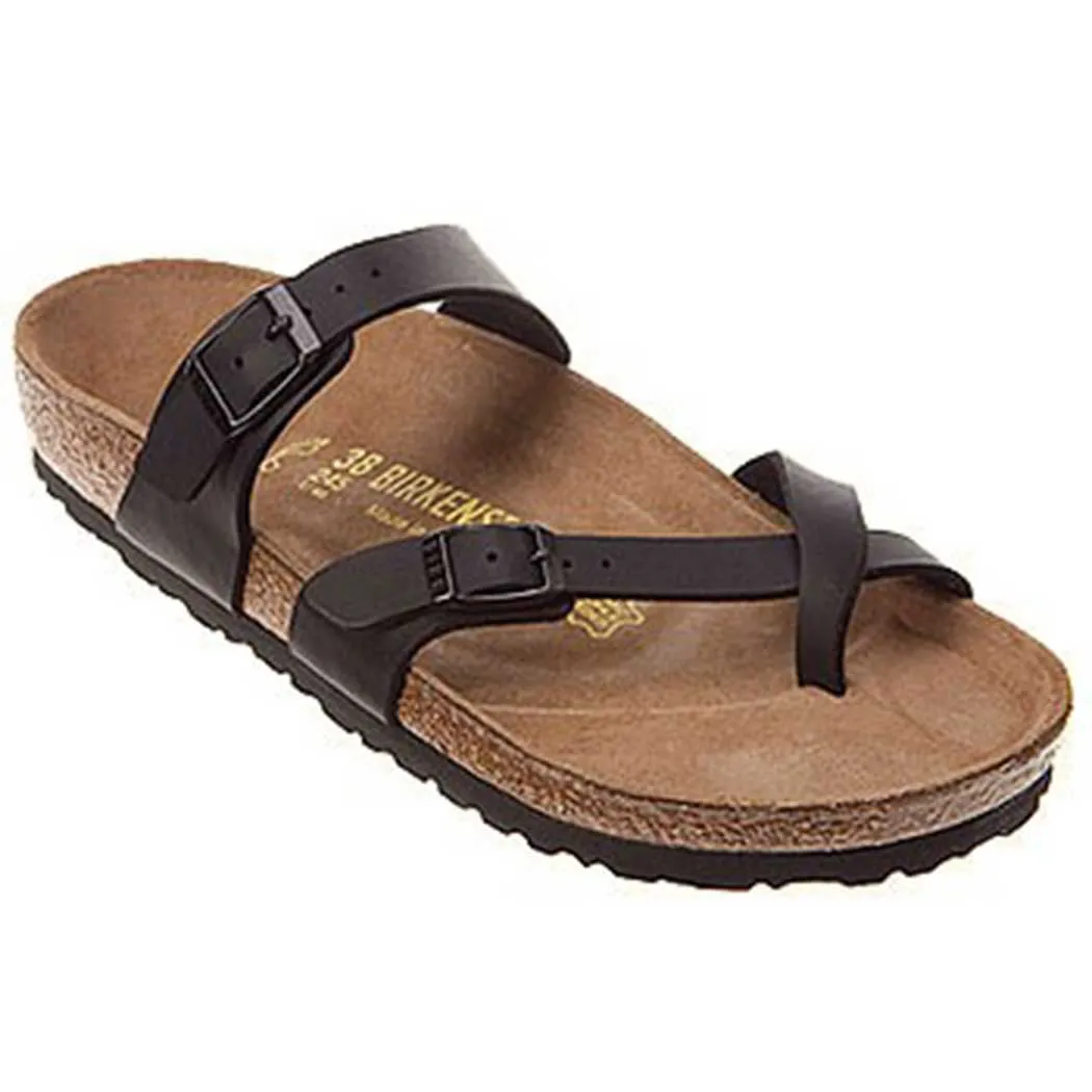 Birkenstock Mayari Sandal Black Birko-Flor (Women's)