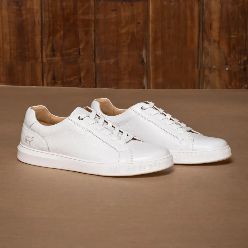 Bold Kingsley Logo Sneaker White/White