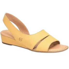 Born Crista Wedge Sandal Yellow (Women's)