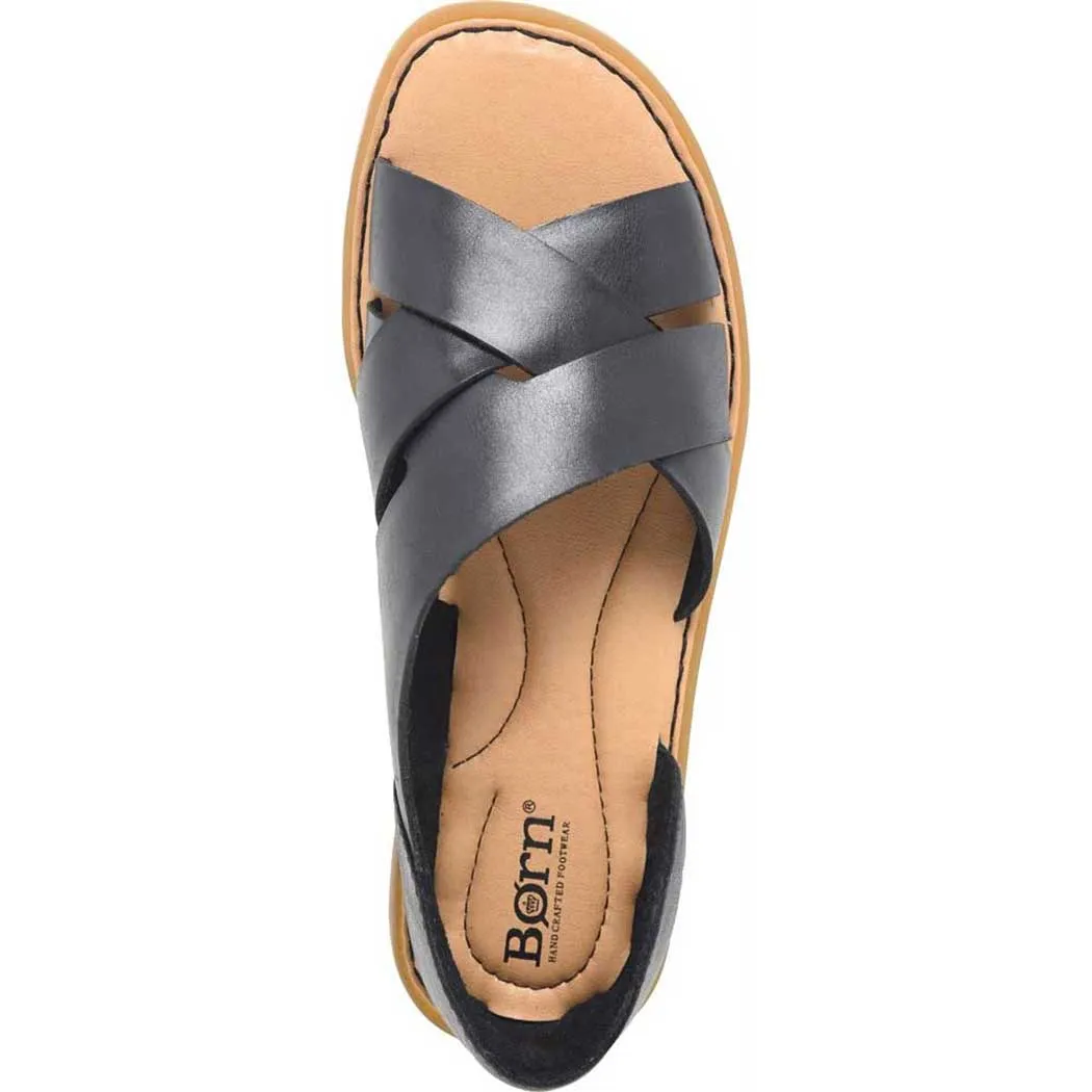 Born Ithica Sandal Black (Women's)