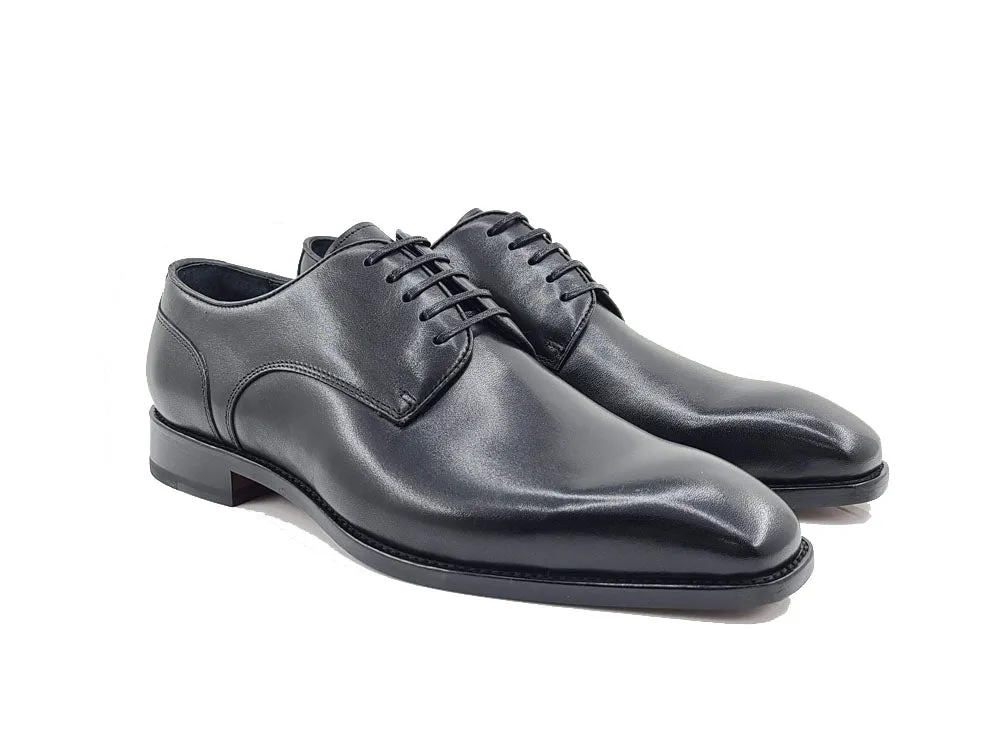 Burnished Calfskin Blucher Leather Sole