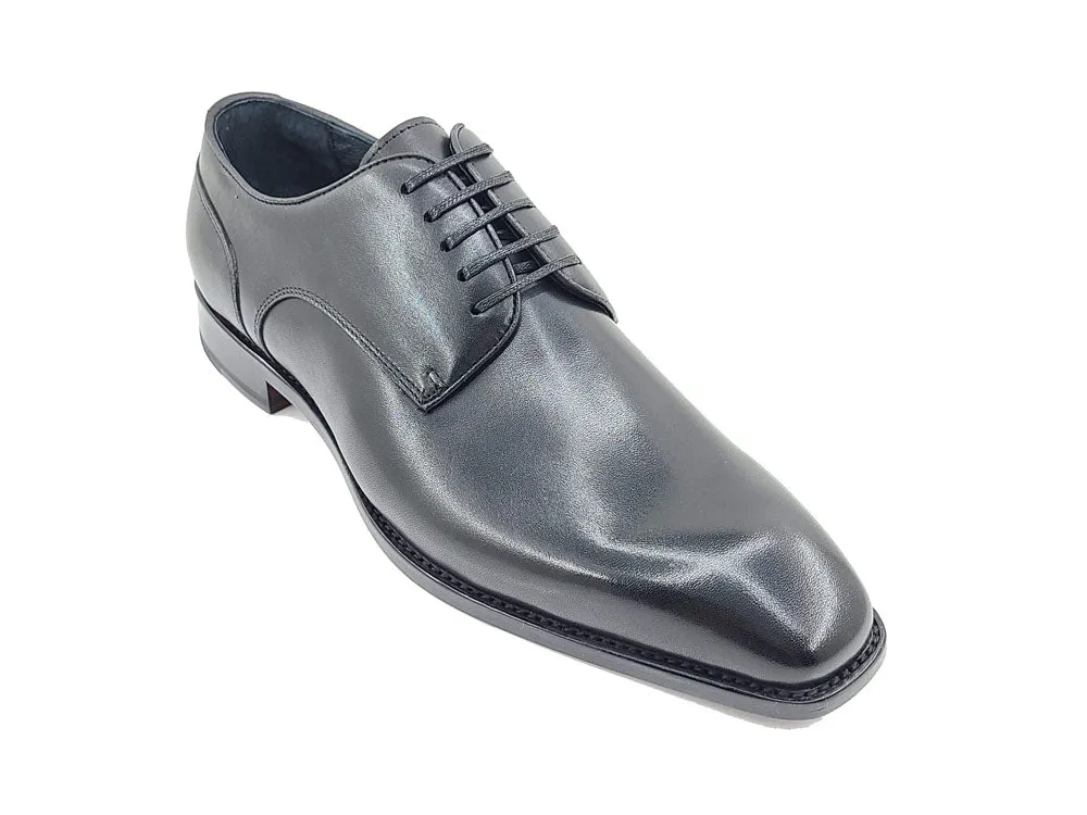 Burnished Calfskin Blucher Leather Sole