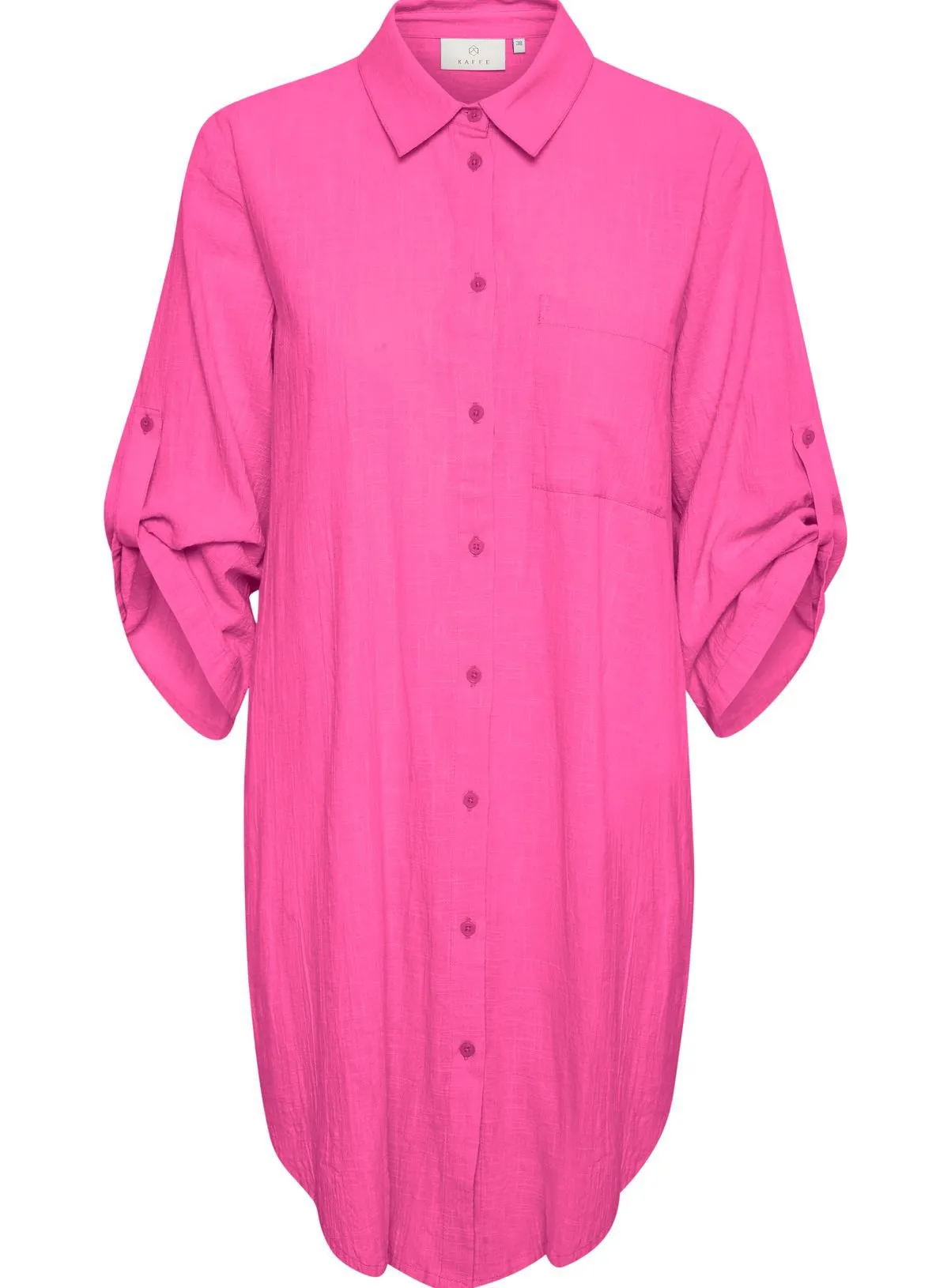 Buy KAFFE Pauline Above Knee Length Shirt Dress Pink 10 | Dresses | Tu