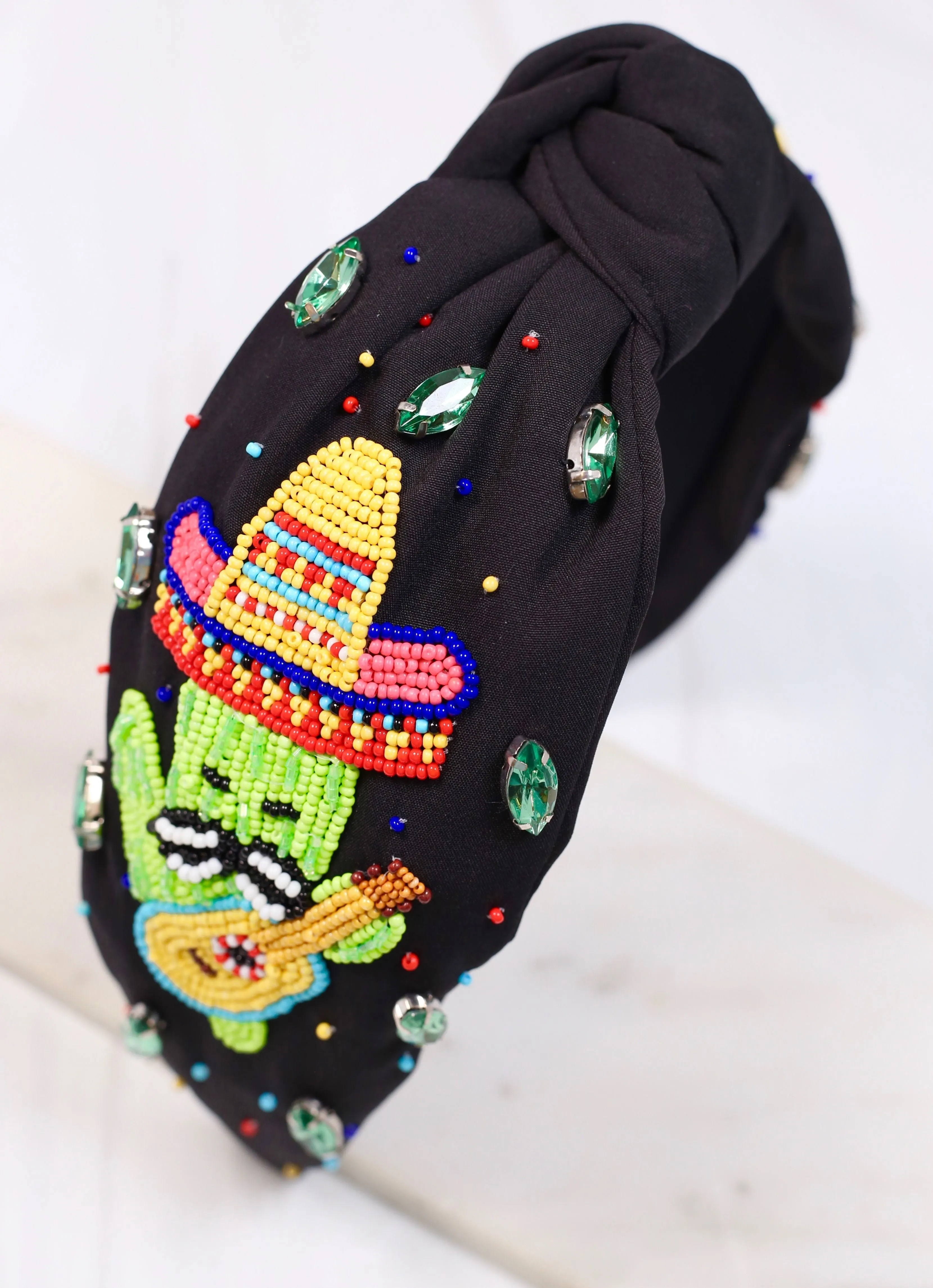 Cactus Fiesta Headband BLACK