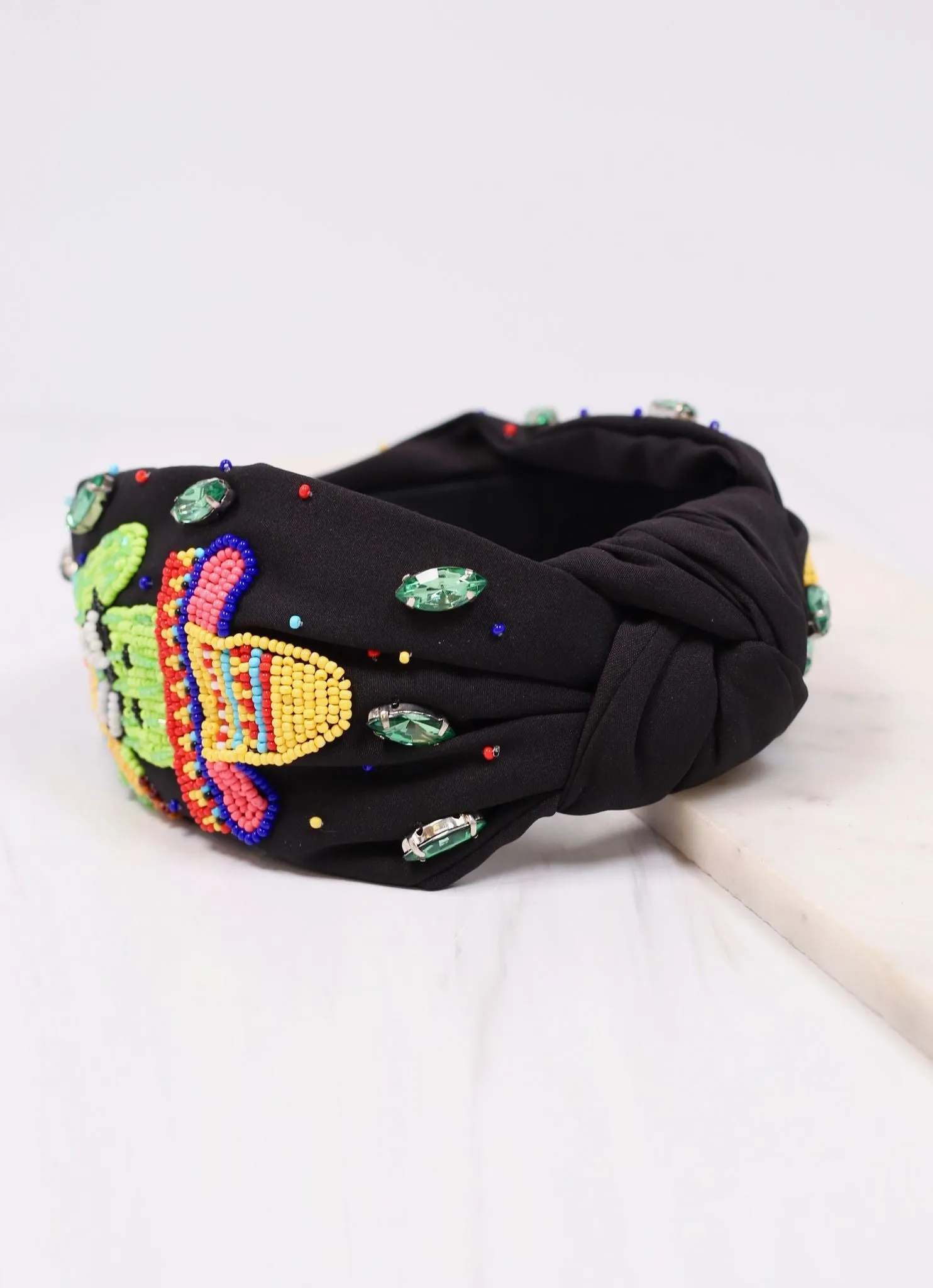 Cactus Fiesta Headband BLACK