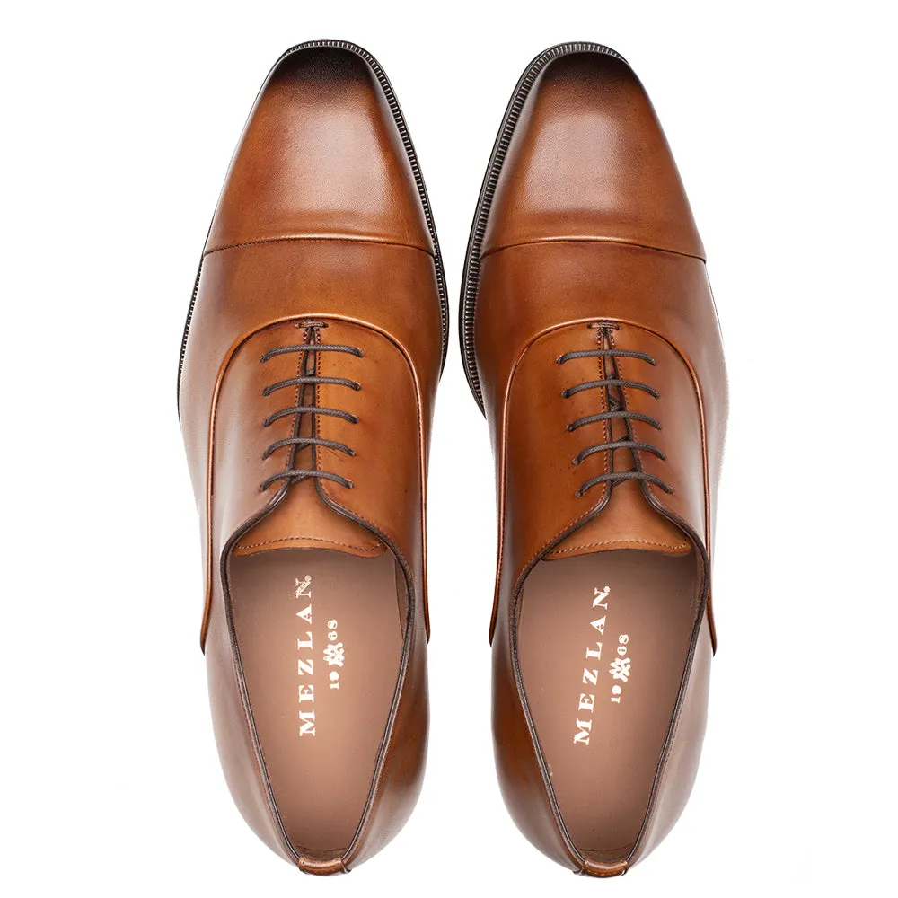 Cap Toe Rubber Sole Oxford