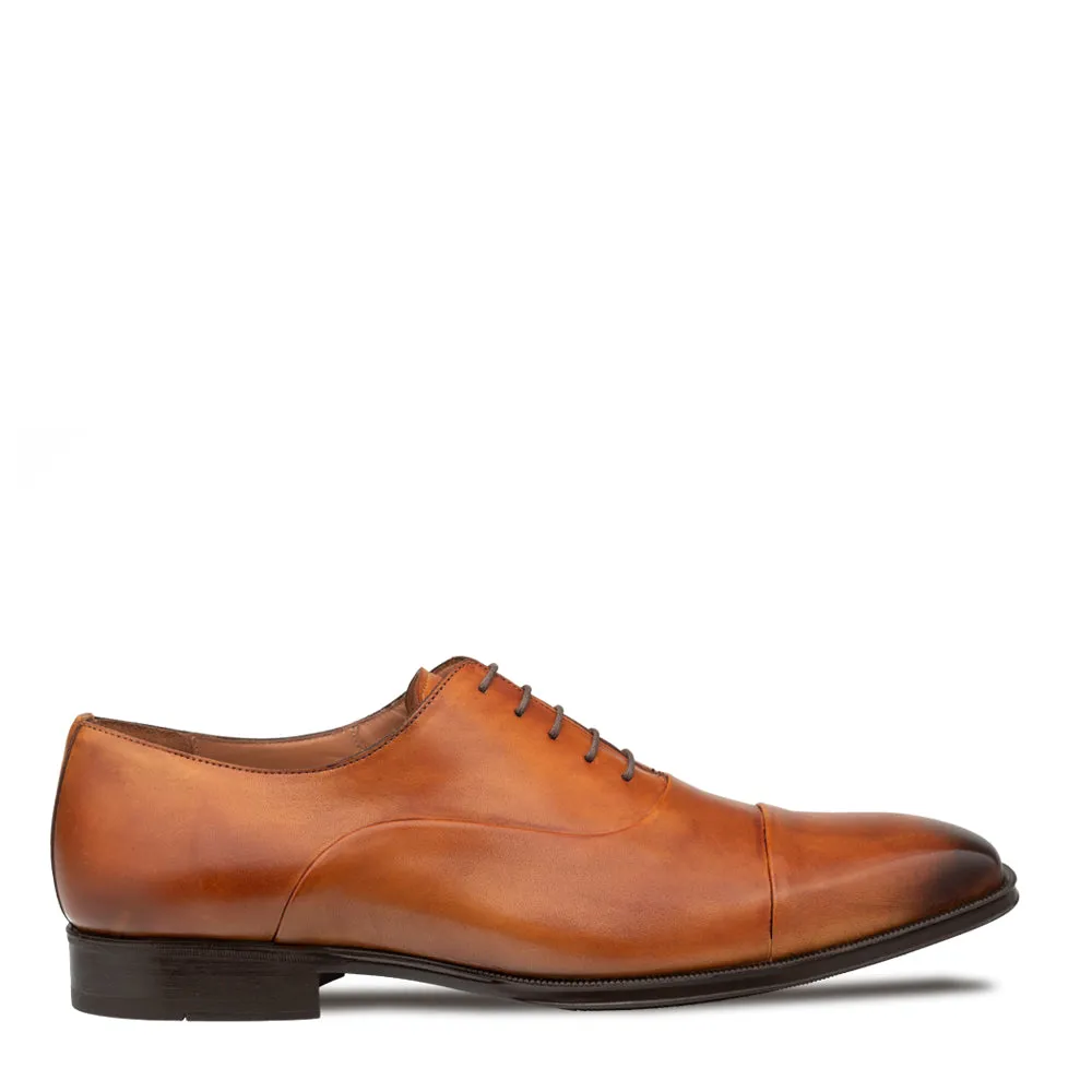 Cap Toe Rubber Sole Oxford