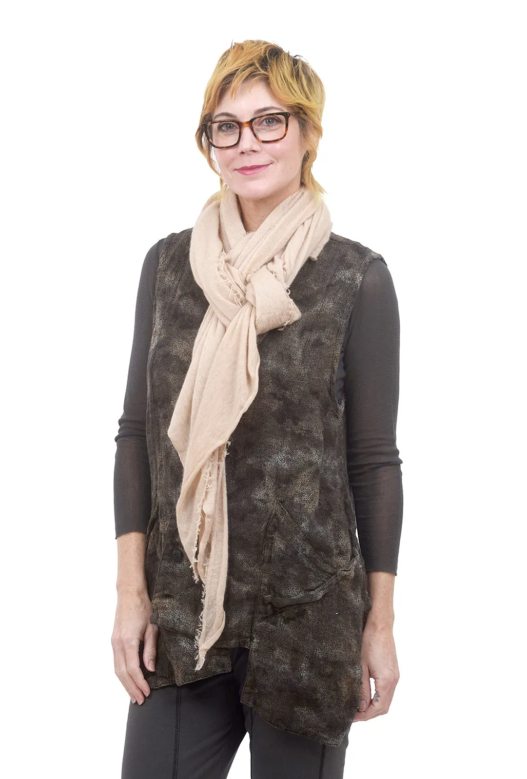 Cashmere Love Scarf, Warm Sand