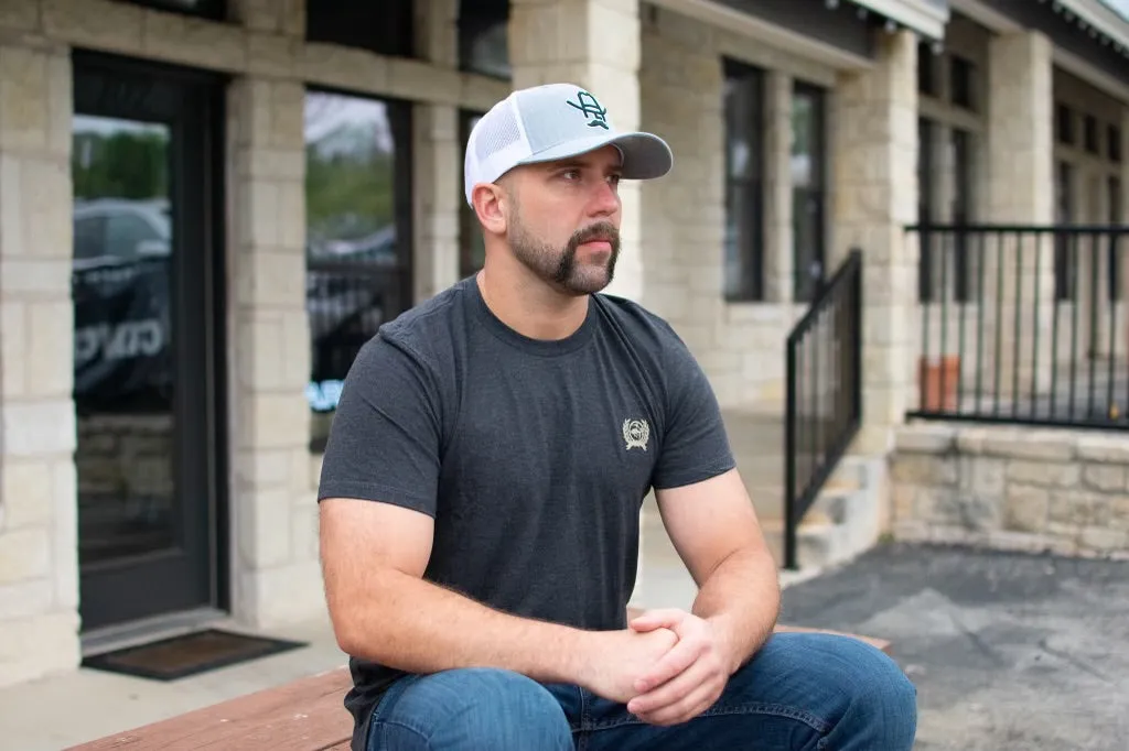 Cinch Cinch Charcoal Print Tee