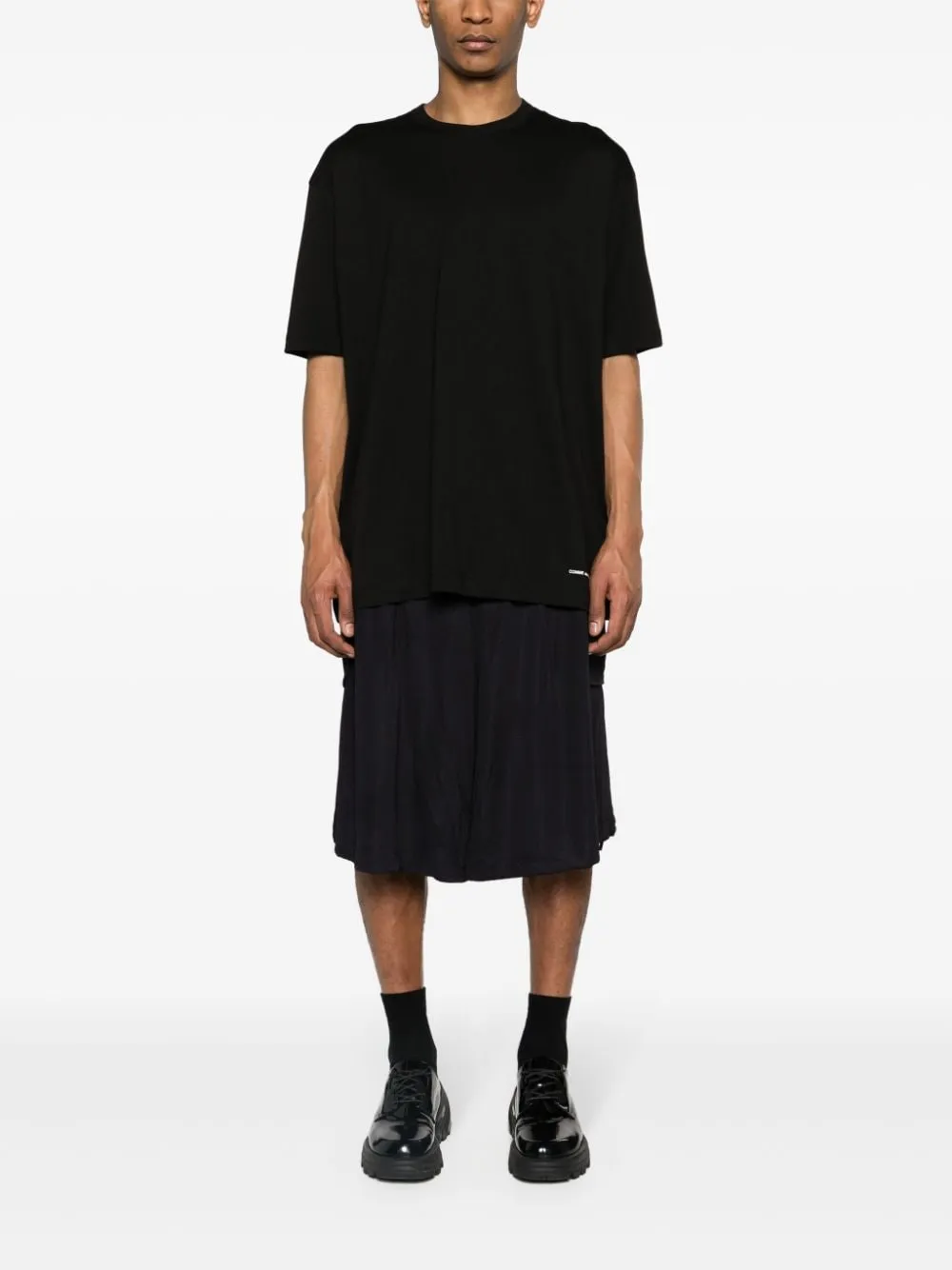 Comme Des Garcons T Shirts And Polos Black