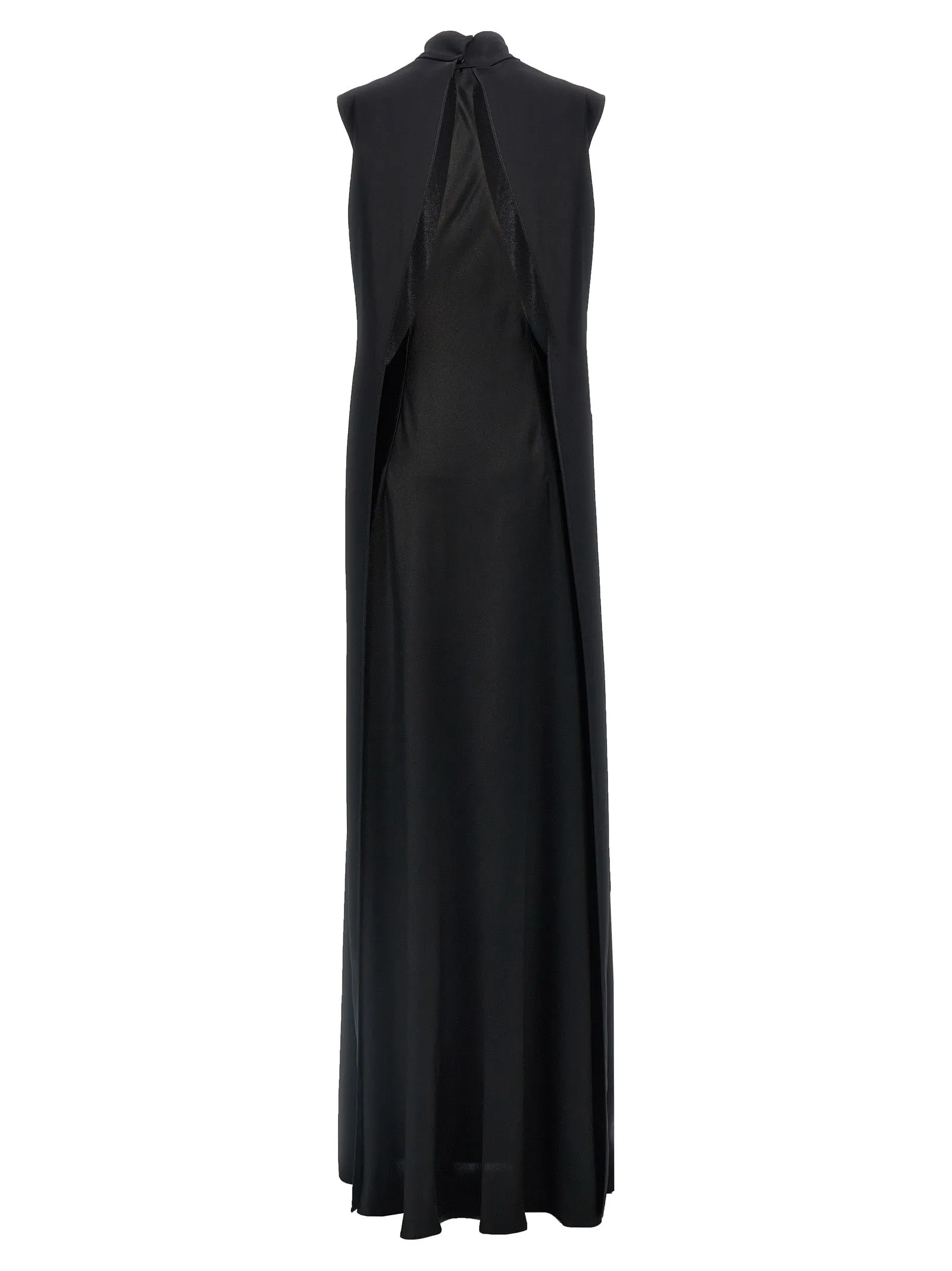 Cut Out Long Dress Dresses Black