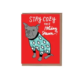 Dog Pajamas Holiday Card - Box of 8