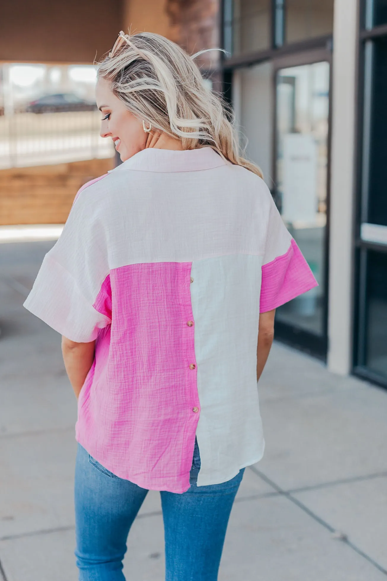 Dolly Colorblock Top