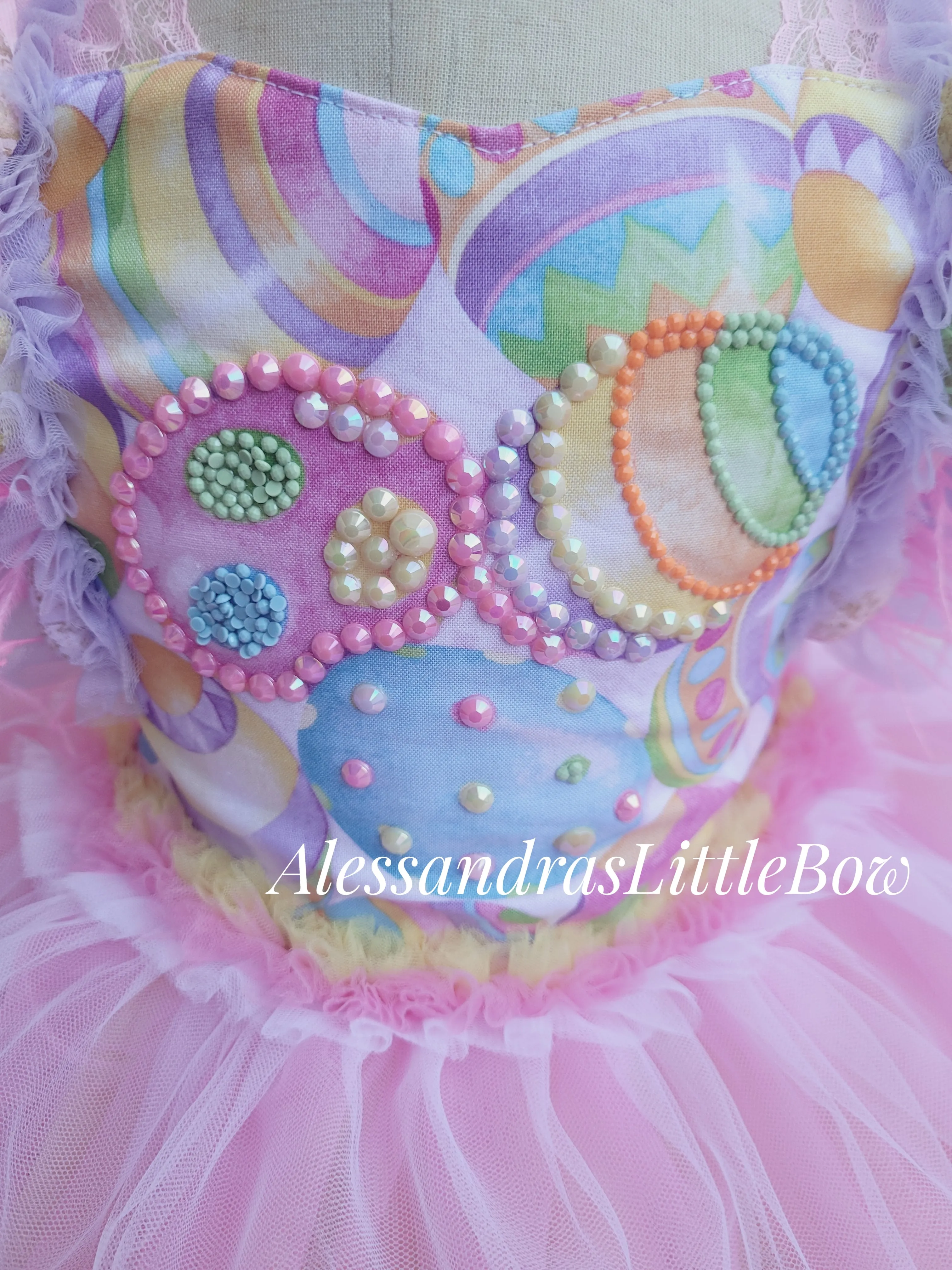 Easter Egg Hunt Whimsical romper