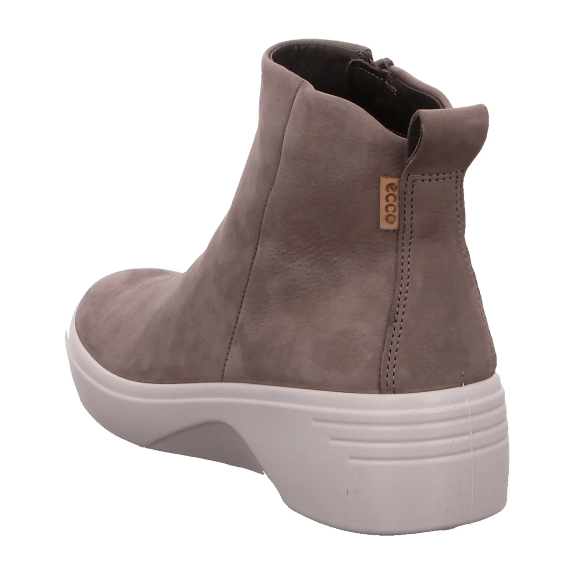 Ecco Women's Comfortable Gray Ankle Boots - Stylish & Durable