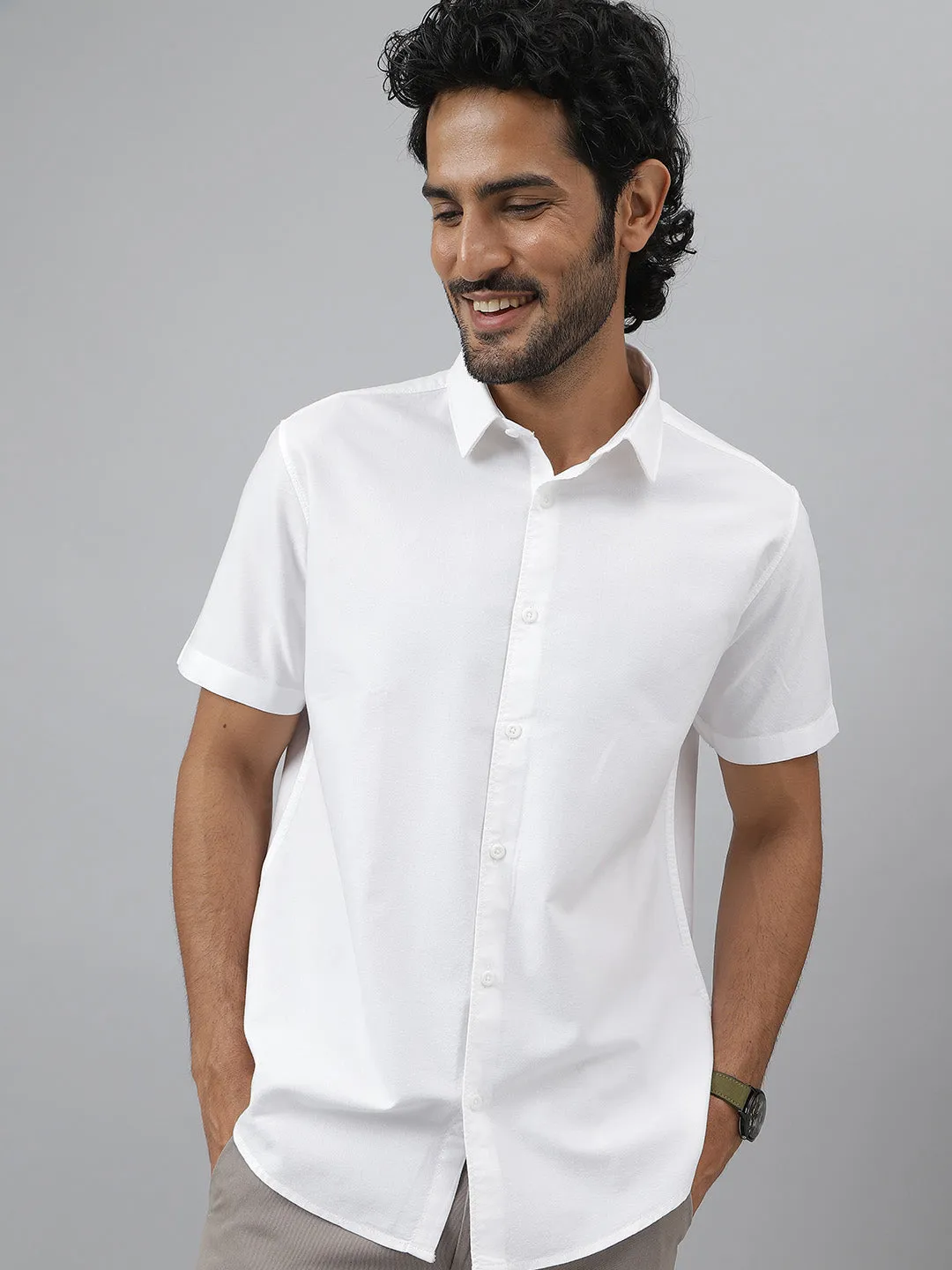 Essential Oxford White Shirt -  Breeze