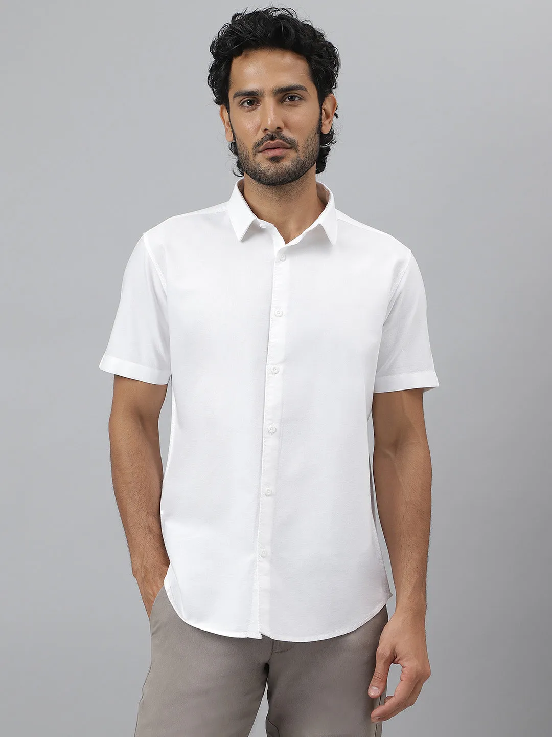 Essential Oxford White Shirt -  Breeze