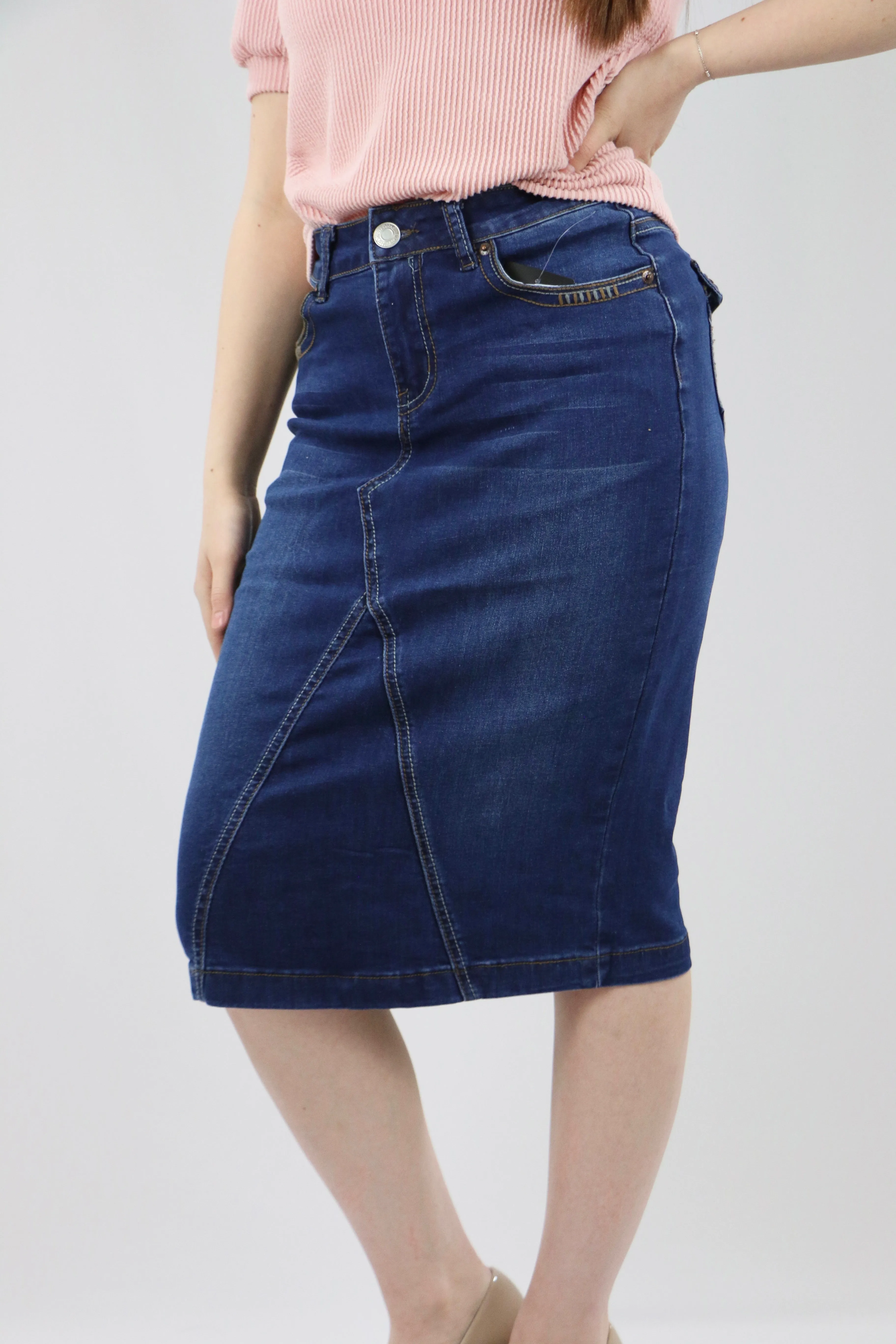 Everywhere Denim Skirt