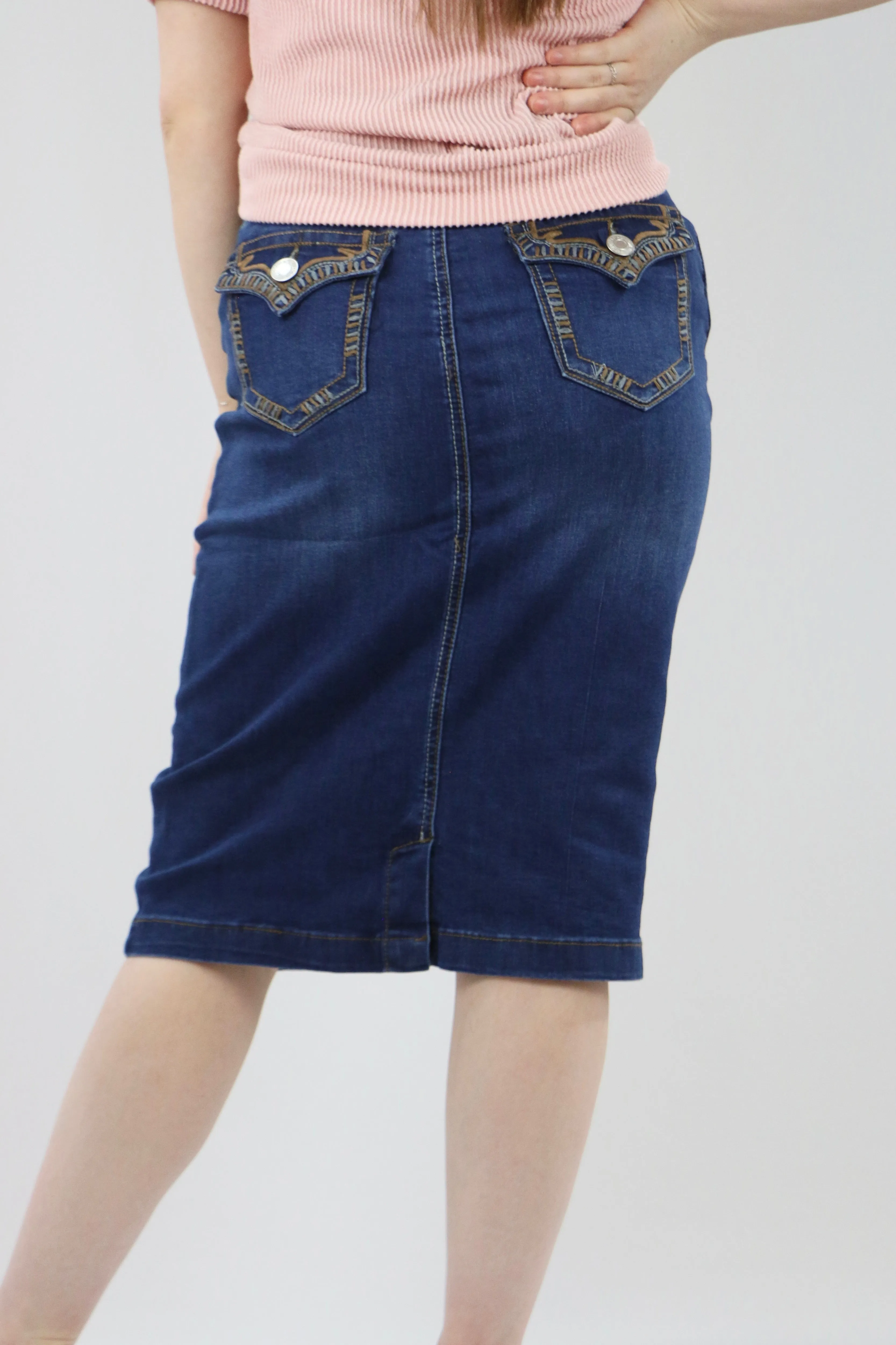 Everywhere Denim Skirt