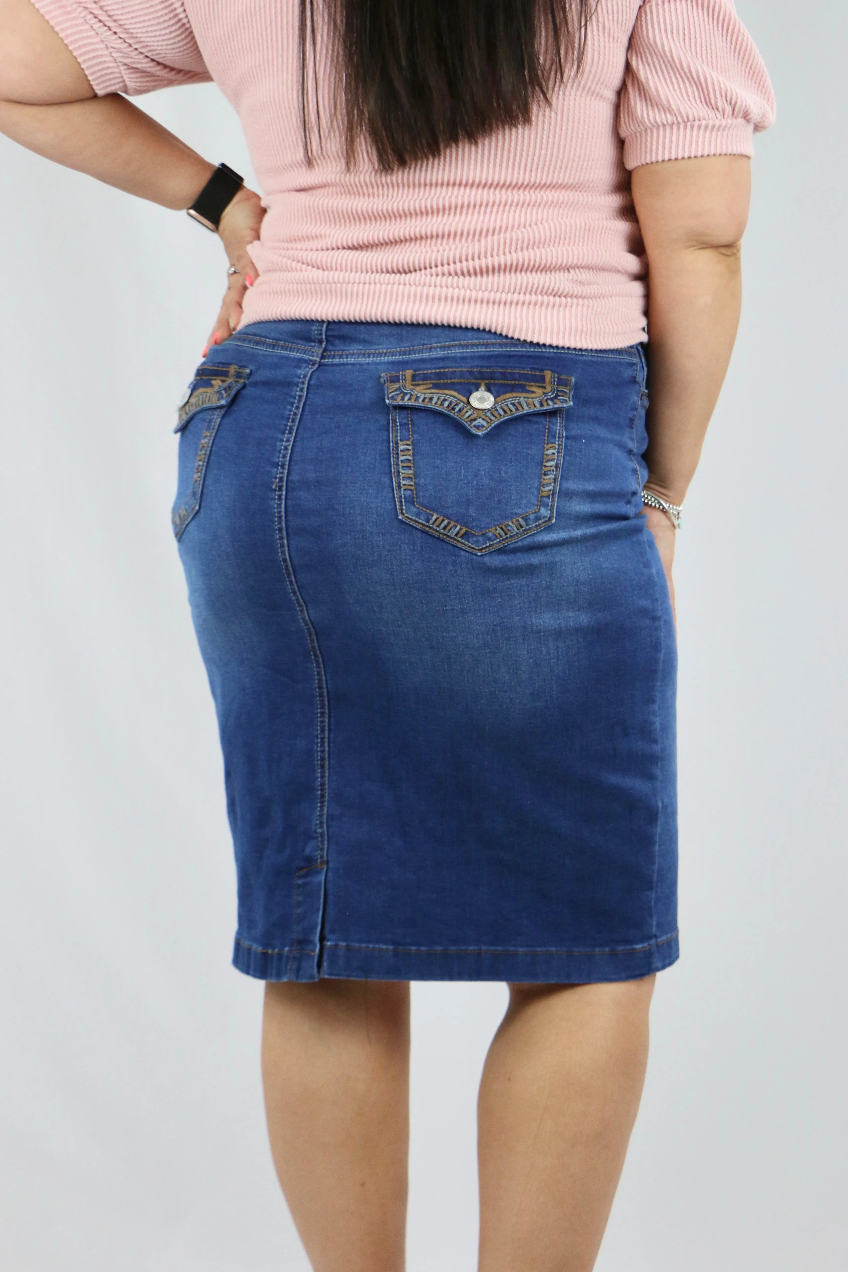 Everywhere Denim Skirt