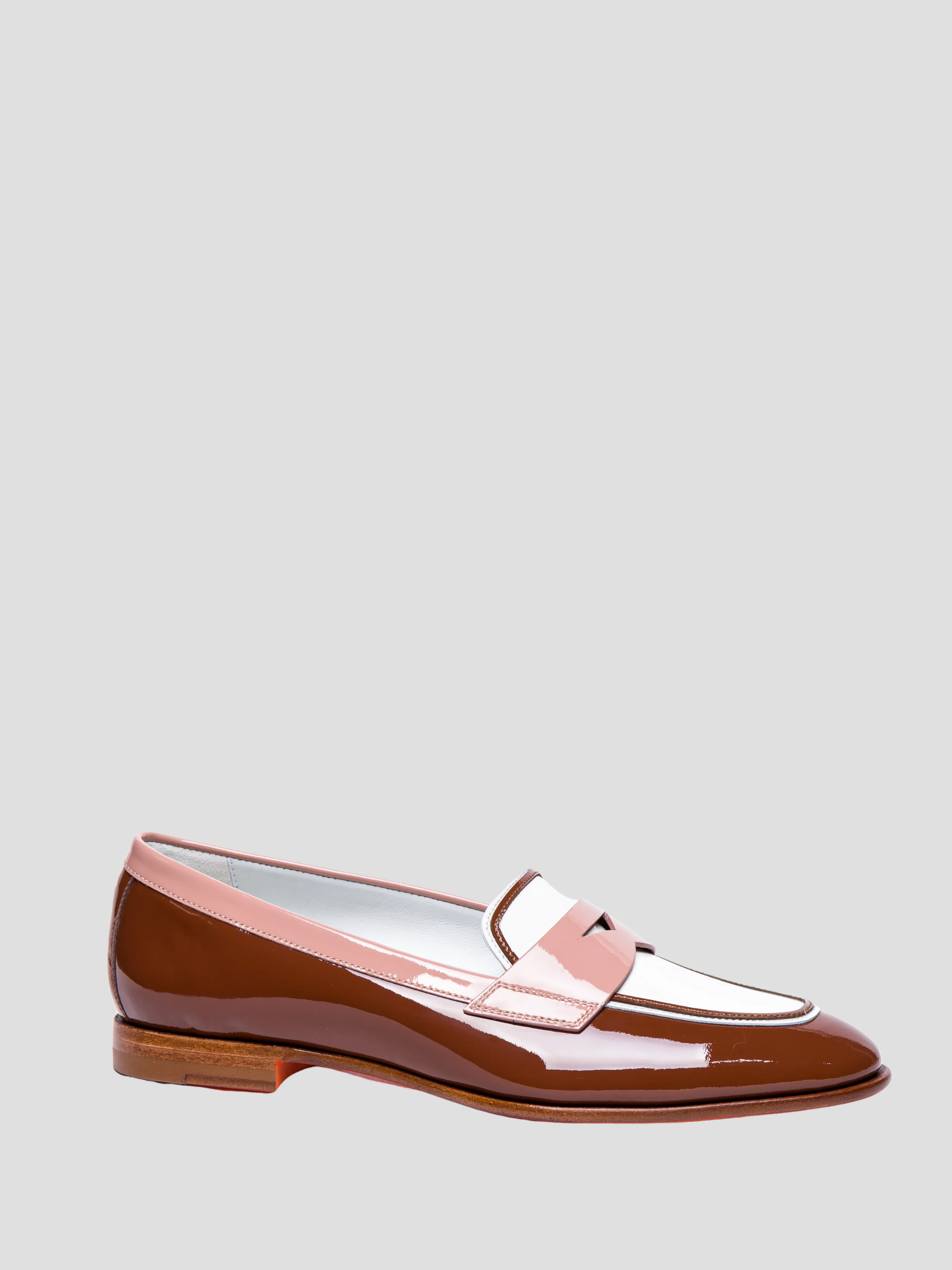 Famed Pip Bi-Color Patent Leather Loafer