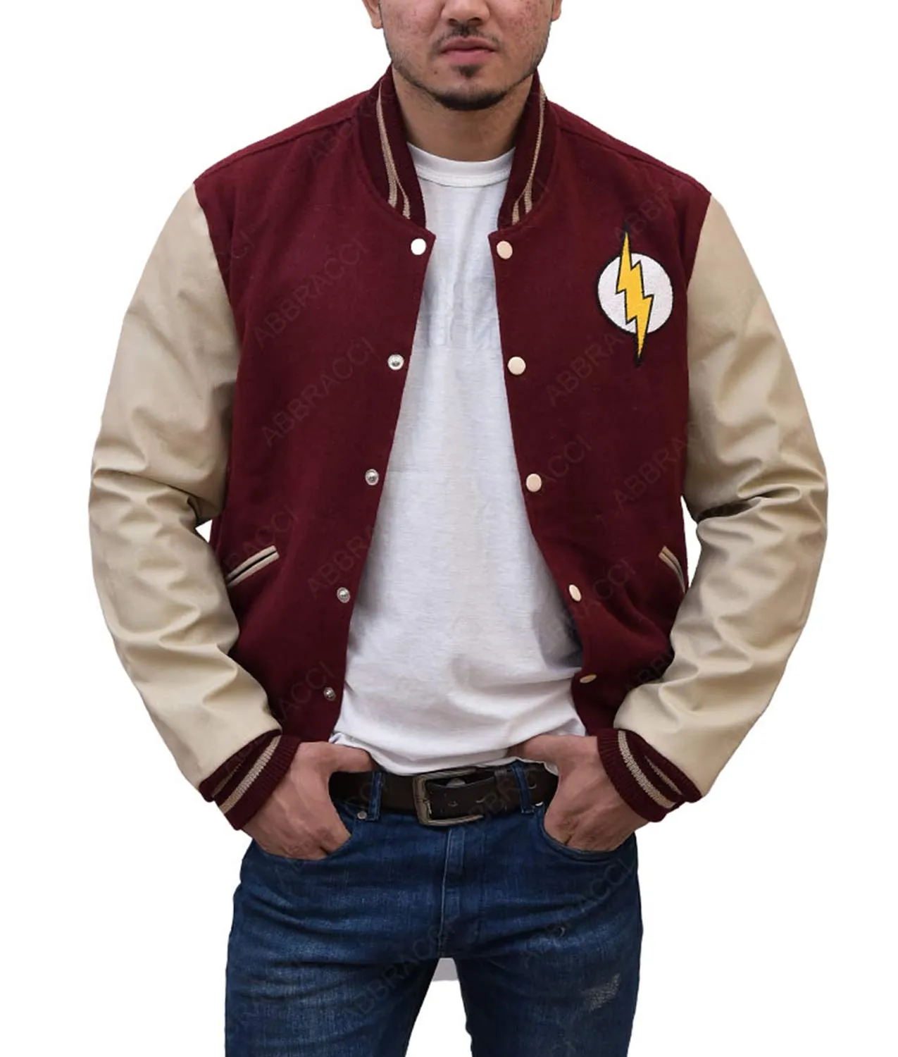 Flash Letterman Jacket - Baseball Jacket | Discounted Offer