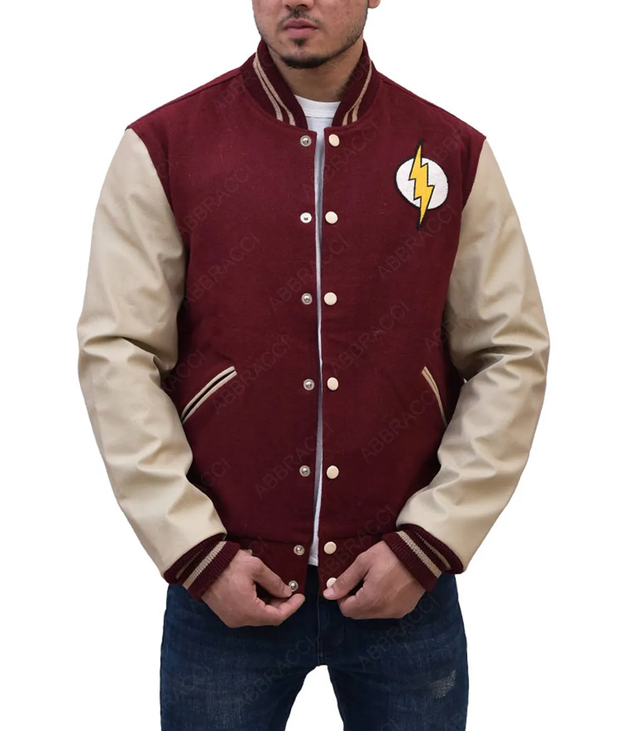 Flash Letterman Jacket - Baseball Jacket | Discounted Offer