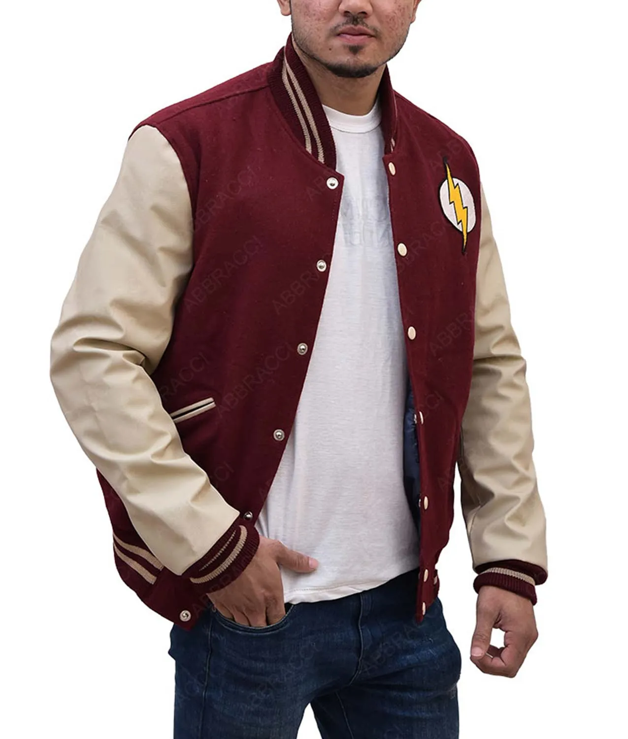 Flash Letterman Jacket - Baseball Jacket | Discounted Offer