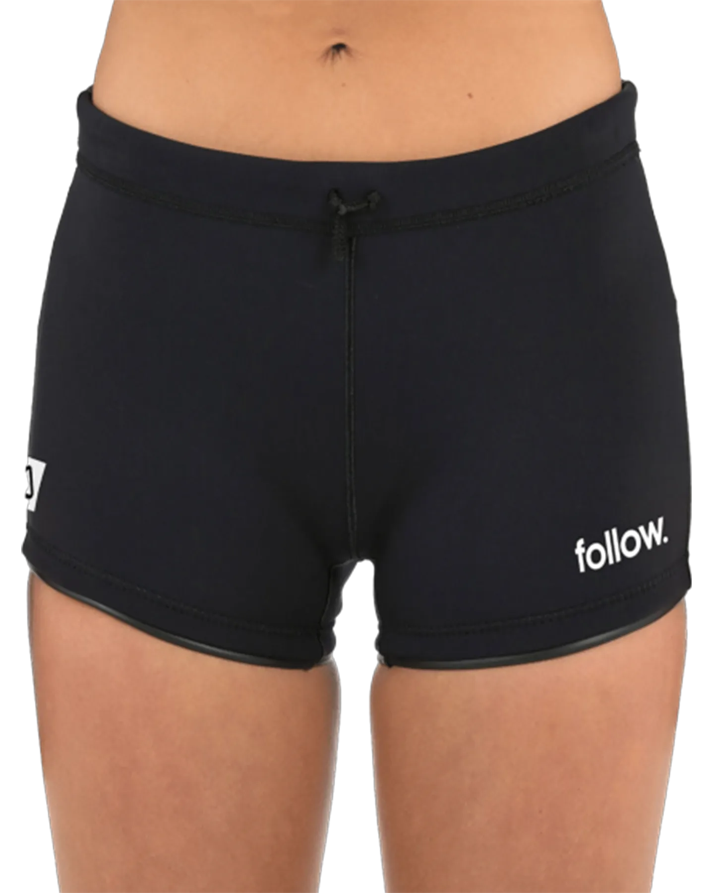 Follow Ladies Basics Wetty Shorts - Black - 2024