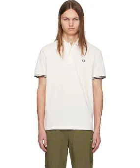 Fred Perry Off-White Twin Tipped Polo