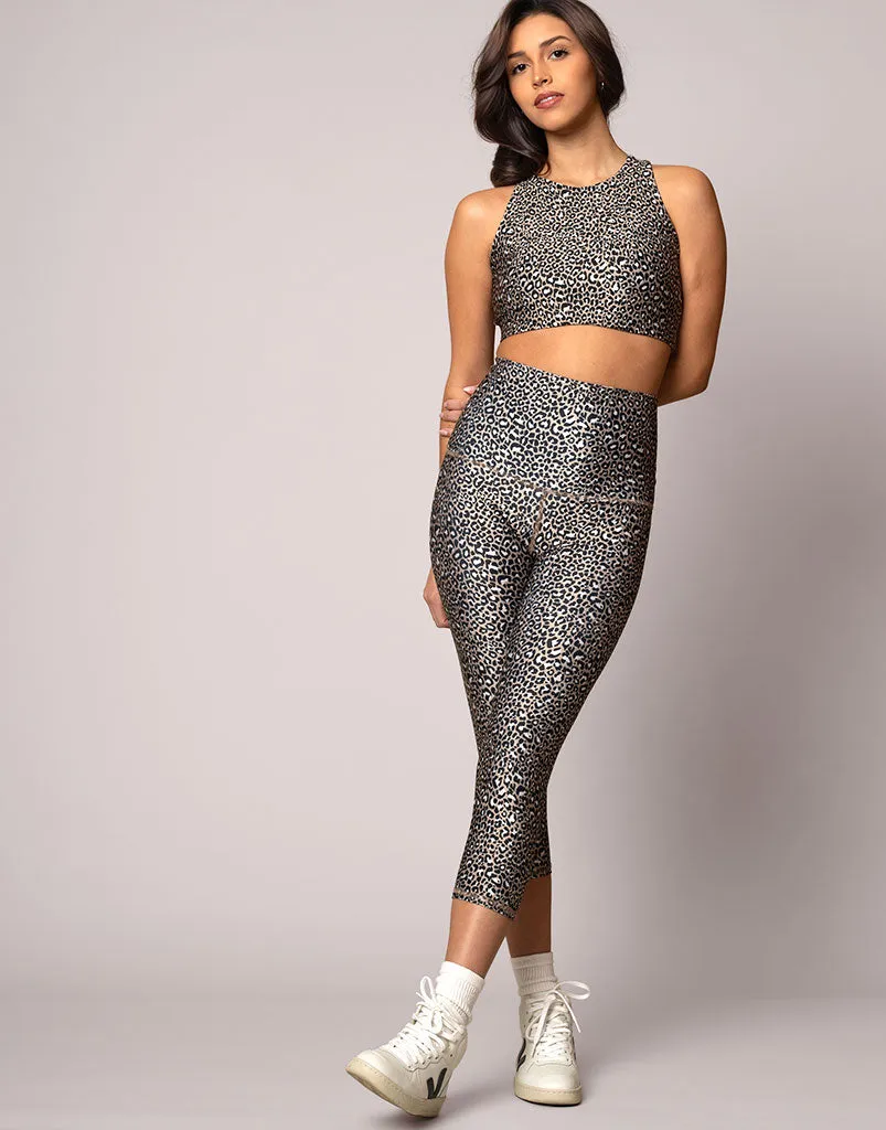 Gia Leopard Capri