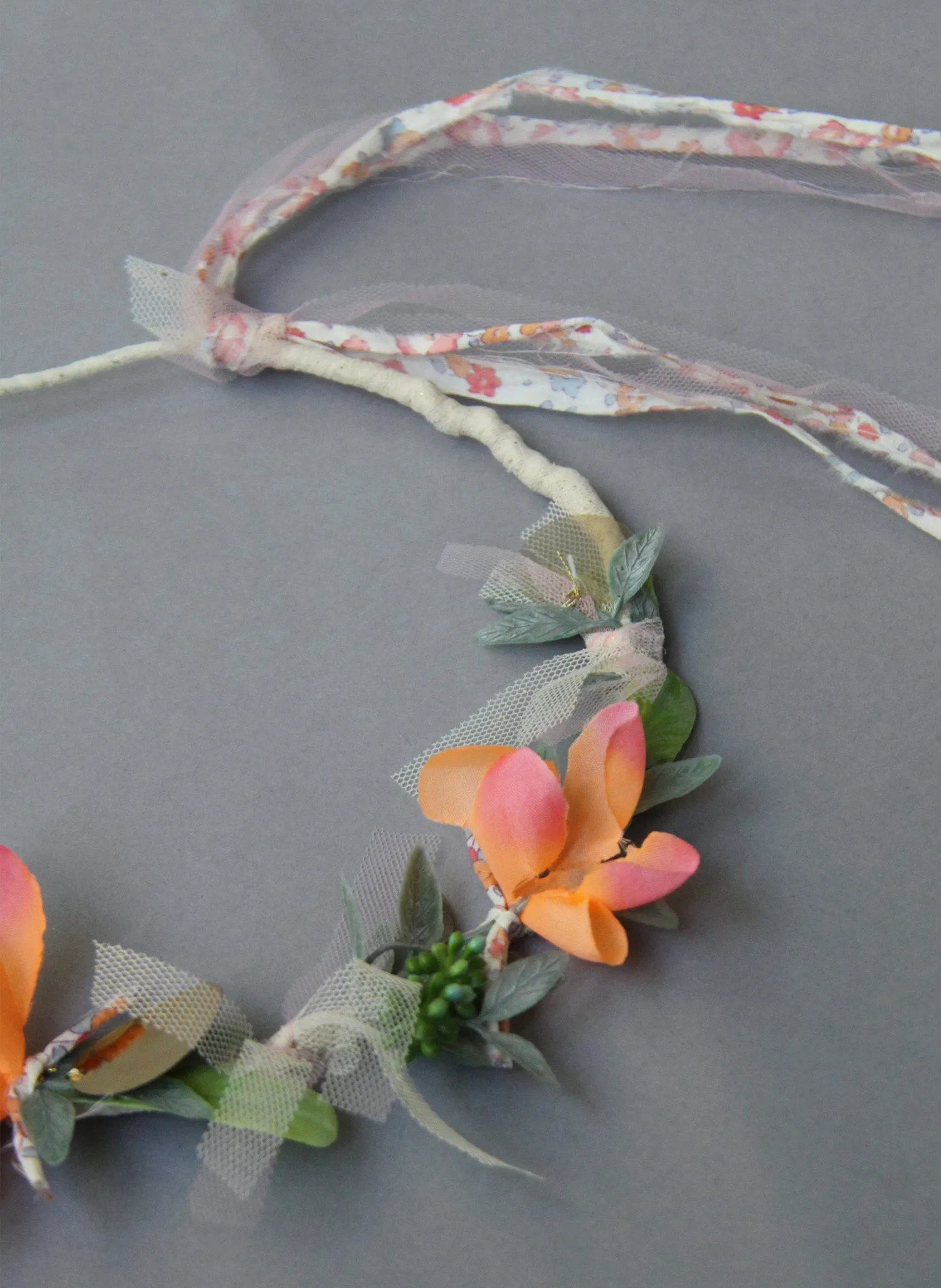 Girls Thalia Flower Wreath Headband