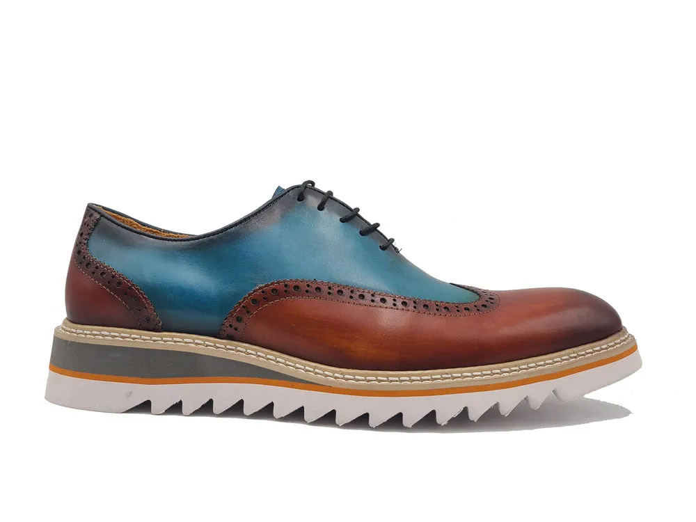 Gorgeous Two-tone Oxford Wing-tip