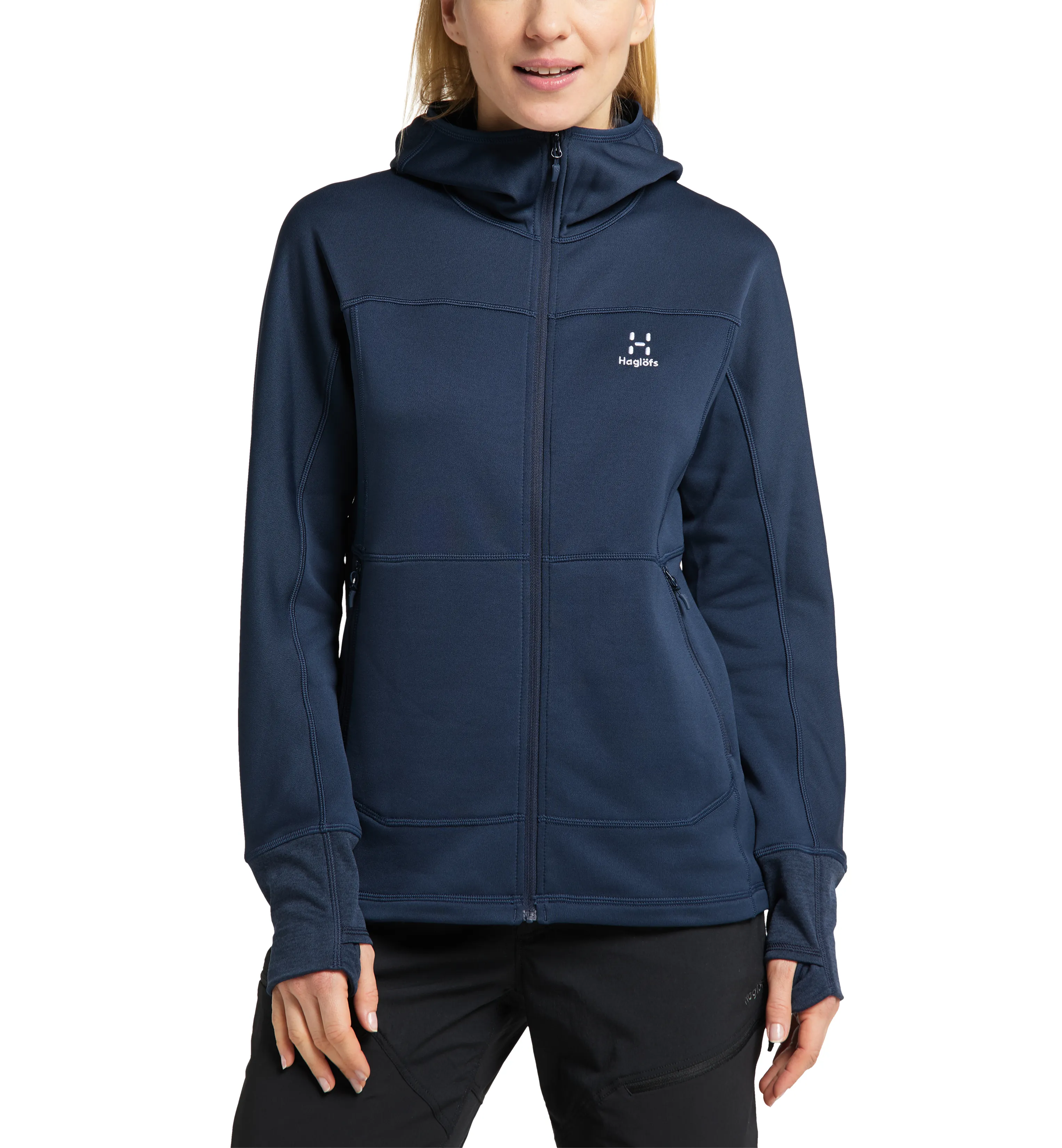 Haglöfs Women's Betula Hood Tarn Blue | Buy Haglöfs Women's Betula Hood Tarn Blue here | Outnorth