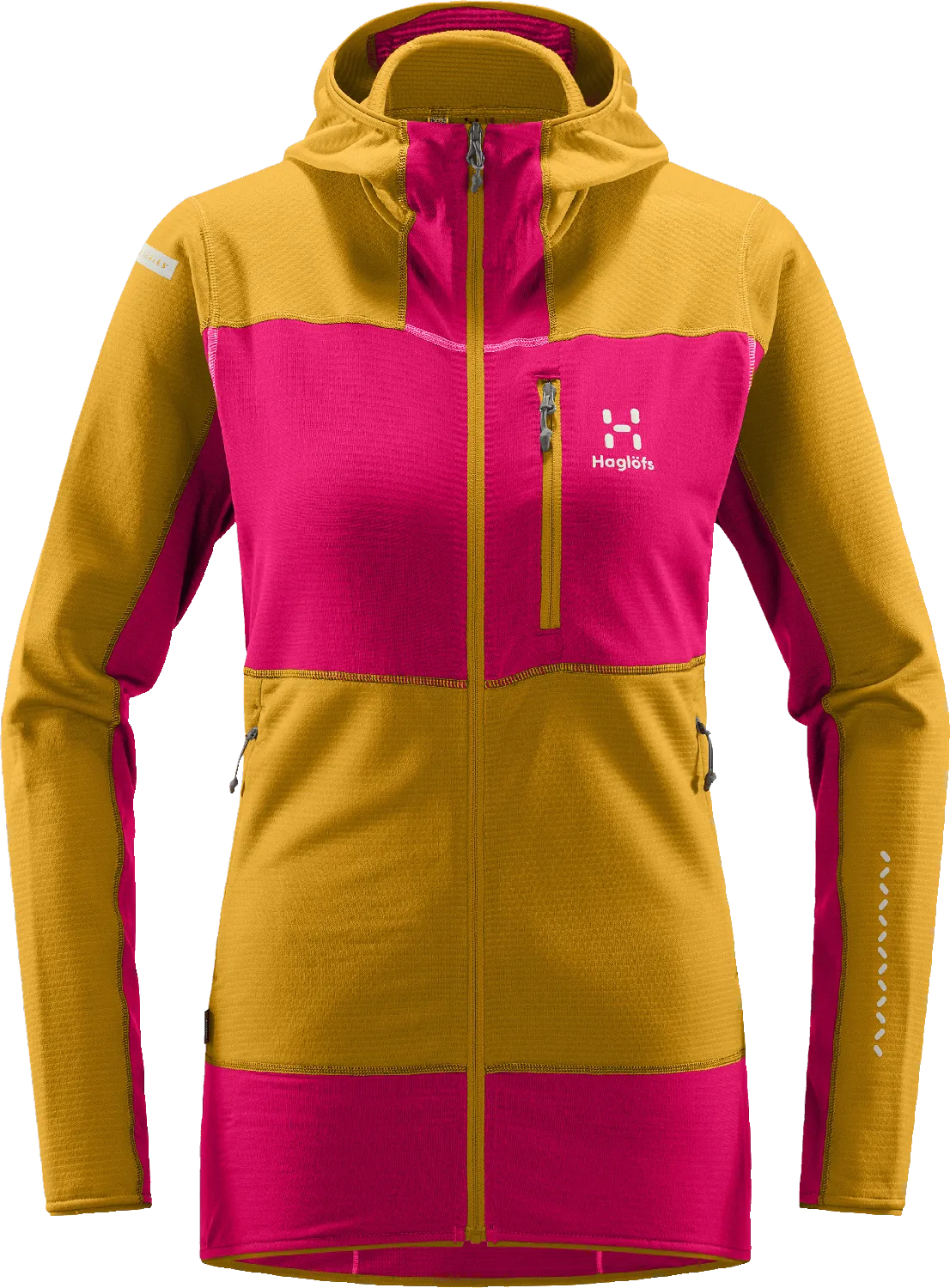 Haglöfs Women's L.I.M Mid Fast Hood Autumn Leaves/Ultra Pink | Buy Haglöfs Women's L.I.M Mid Fast Hood Autumn Leaves/U