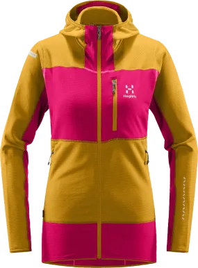 Haglöfs Women's L.I.M Mid Fast Hood Autumn Leaves/Ultra Pink | Buy Haglöfs Women's L.I.M Mid Fast Hood Autumn Leaves/U